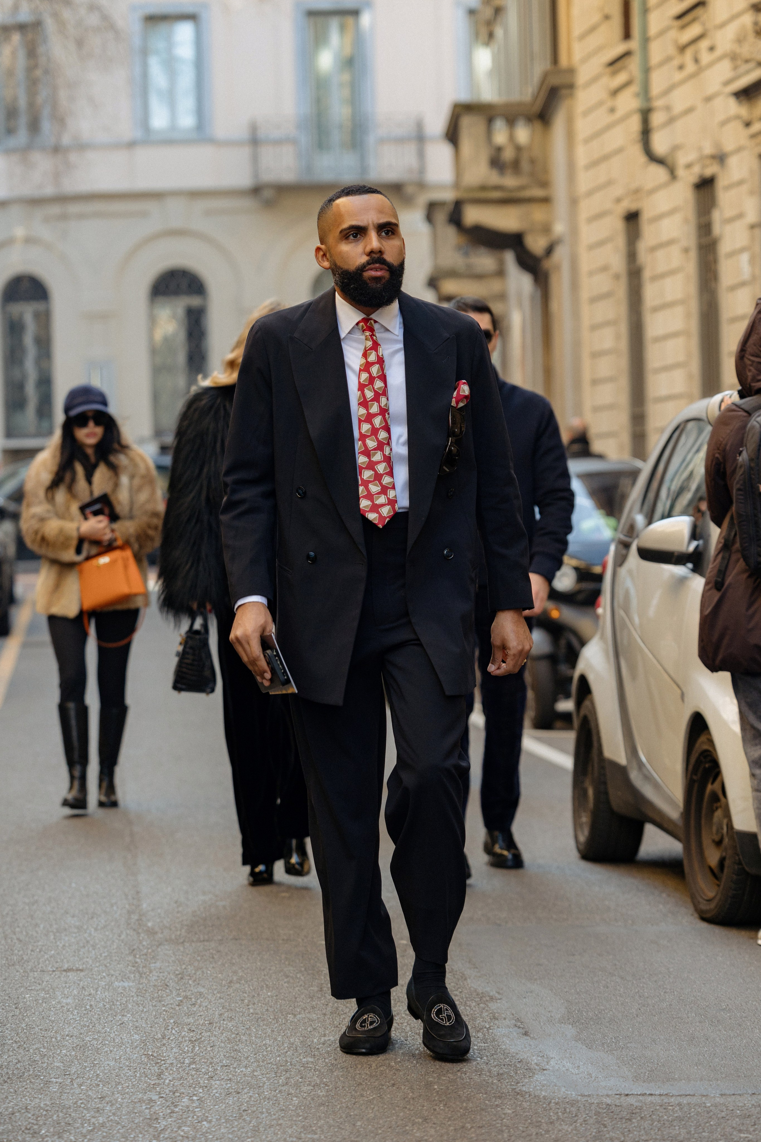 Milan Mens fashion week FW 24/25 ARMANI. Photographer in Milan Ivan Goncharov