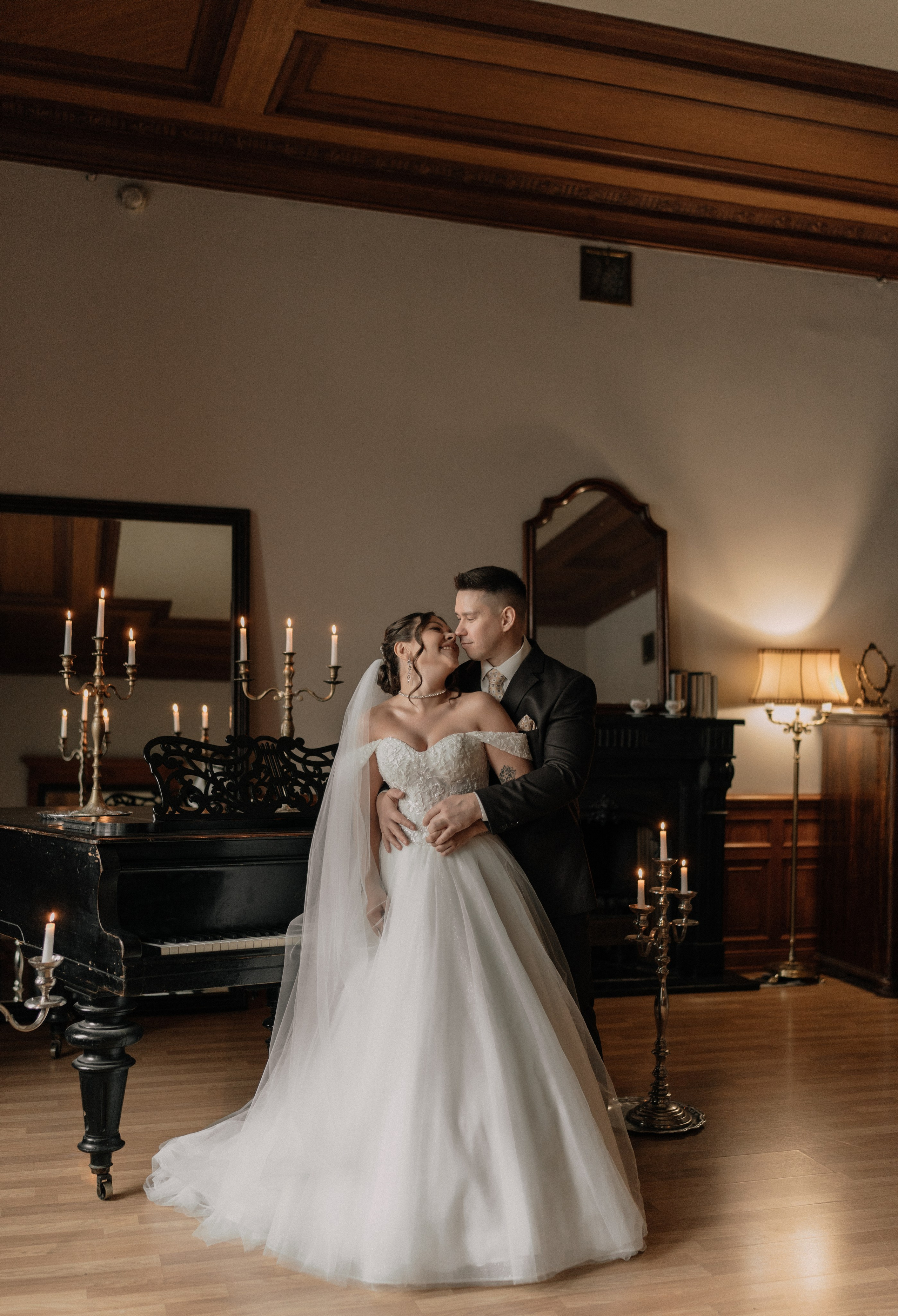 Свадебная фотосессия в студии. Федосова Елизавета. Свадебный фотограф в СПб.