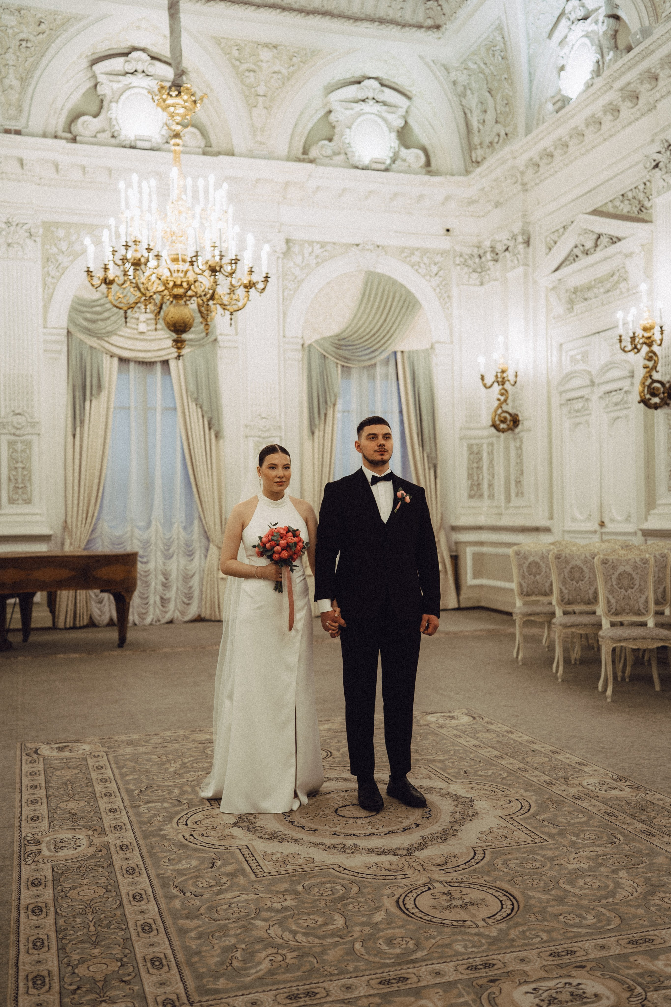 СВАДЕБНАЯ СЬЕМКА В ПЕВОМ ДВОРЦЕ БРАКОСОЧЕТАНИЯ. Профессиональный фотограф, Санкт-Петербург — Виктория Богомолова