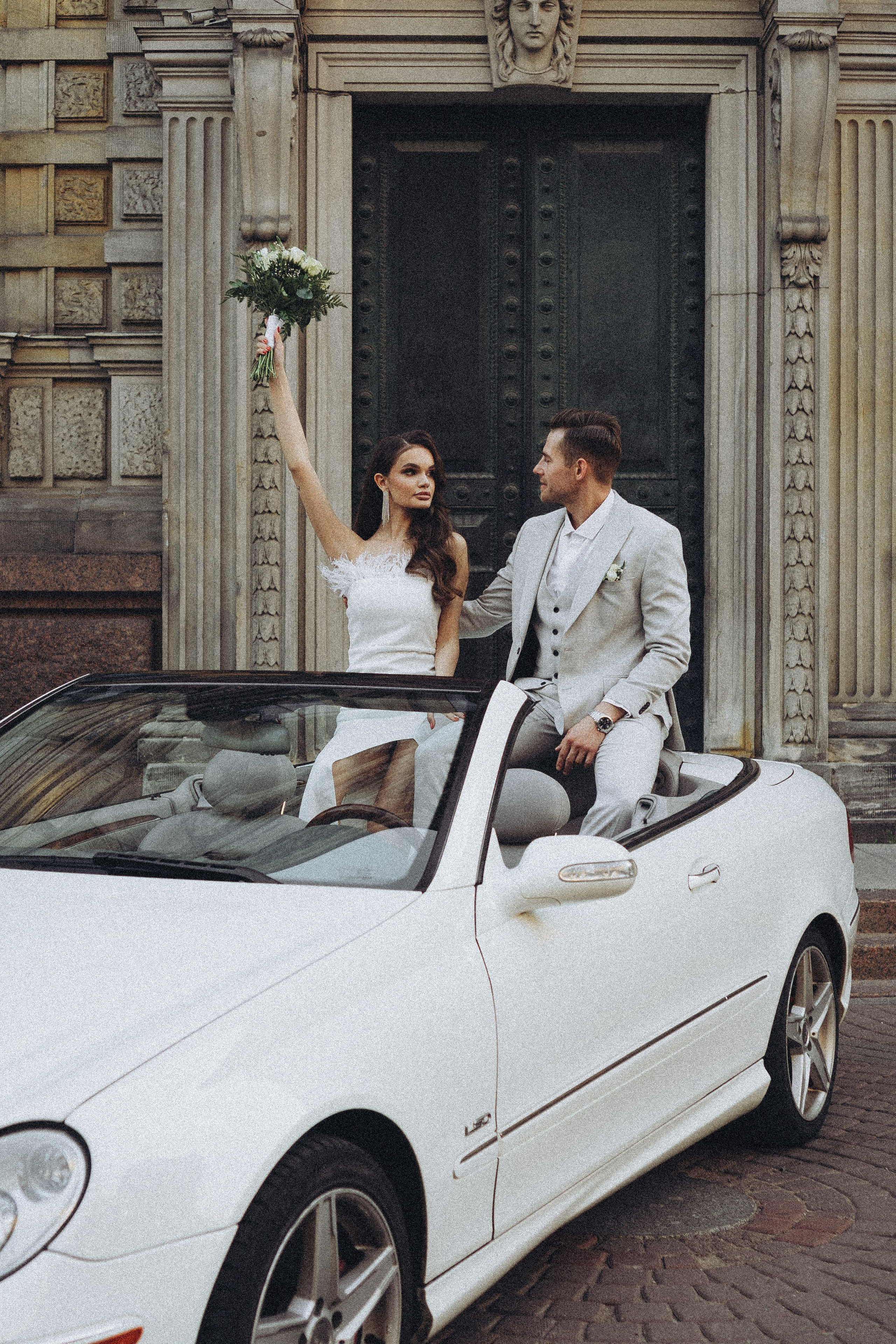 Свадебная сьемка у академии Штиглица. Профессиональный фотограф, Санкт-Петербург — Виктория Богомолова