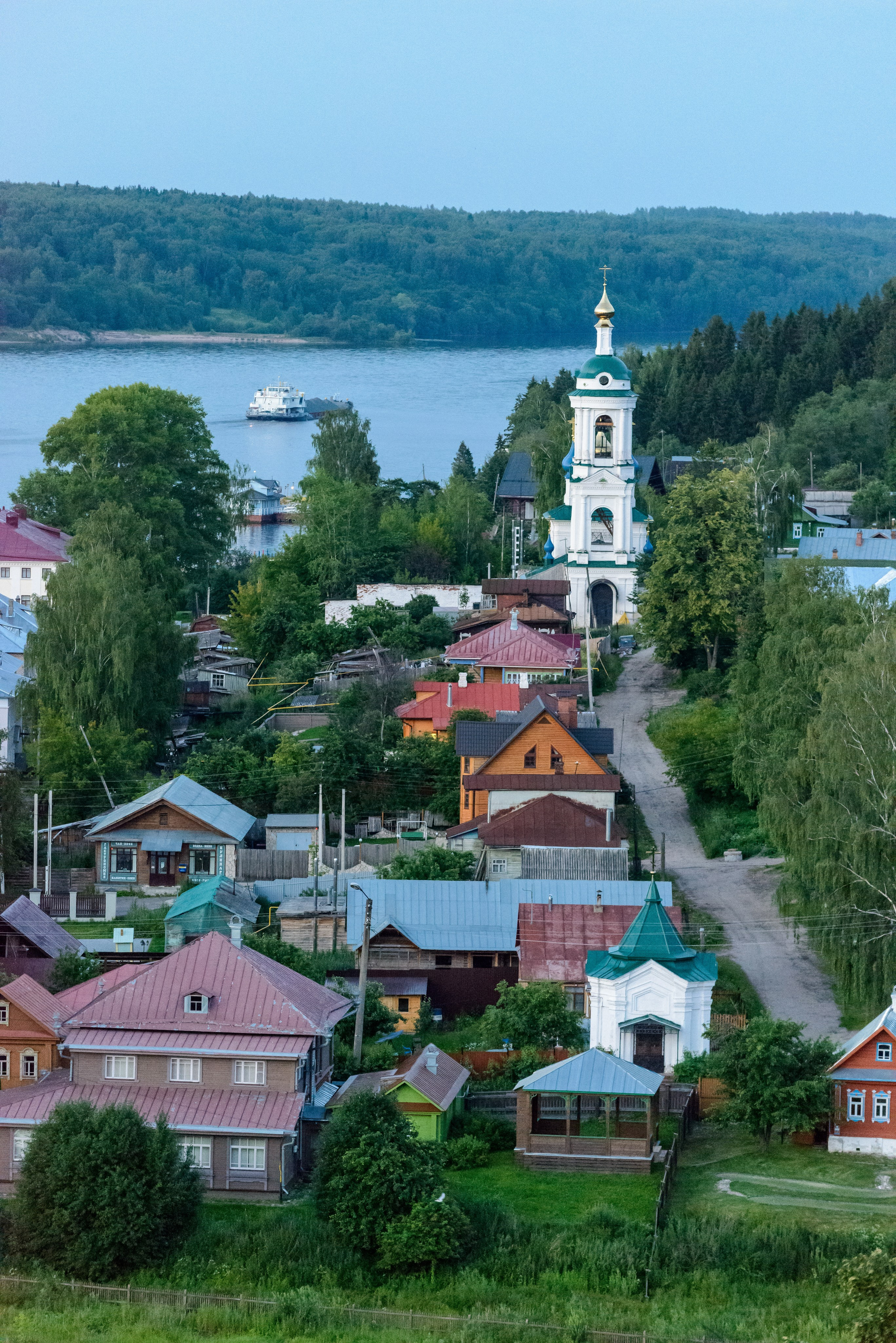 Плёс — жемчужина Золотого кольца России. Пейзажный фотограф Сергей Пестерев. Фото природы