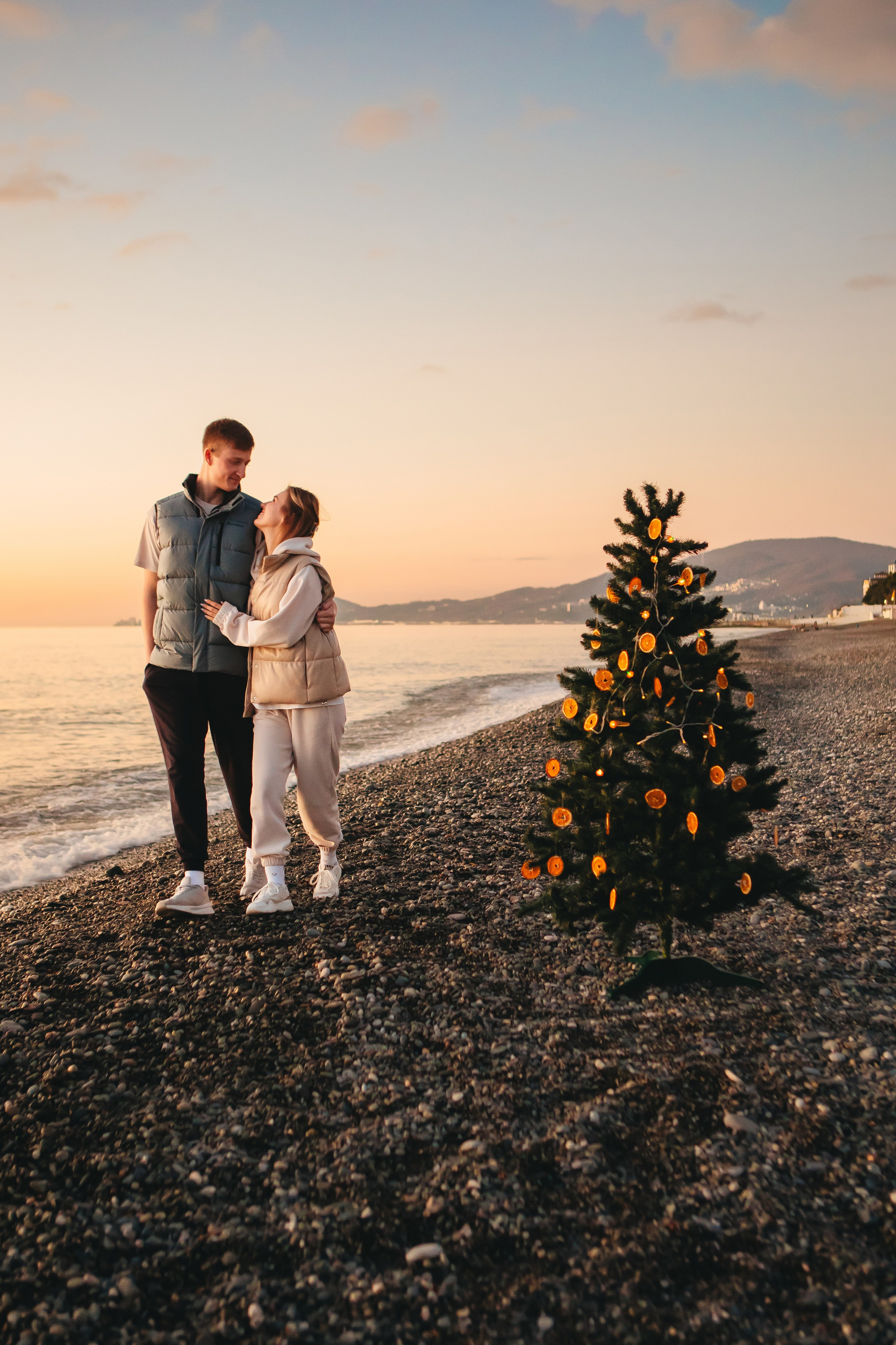 Новый год на море. Семейный и свадебный фотограф Сочи Адлер Сириус Красная поляна