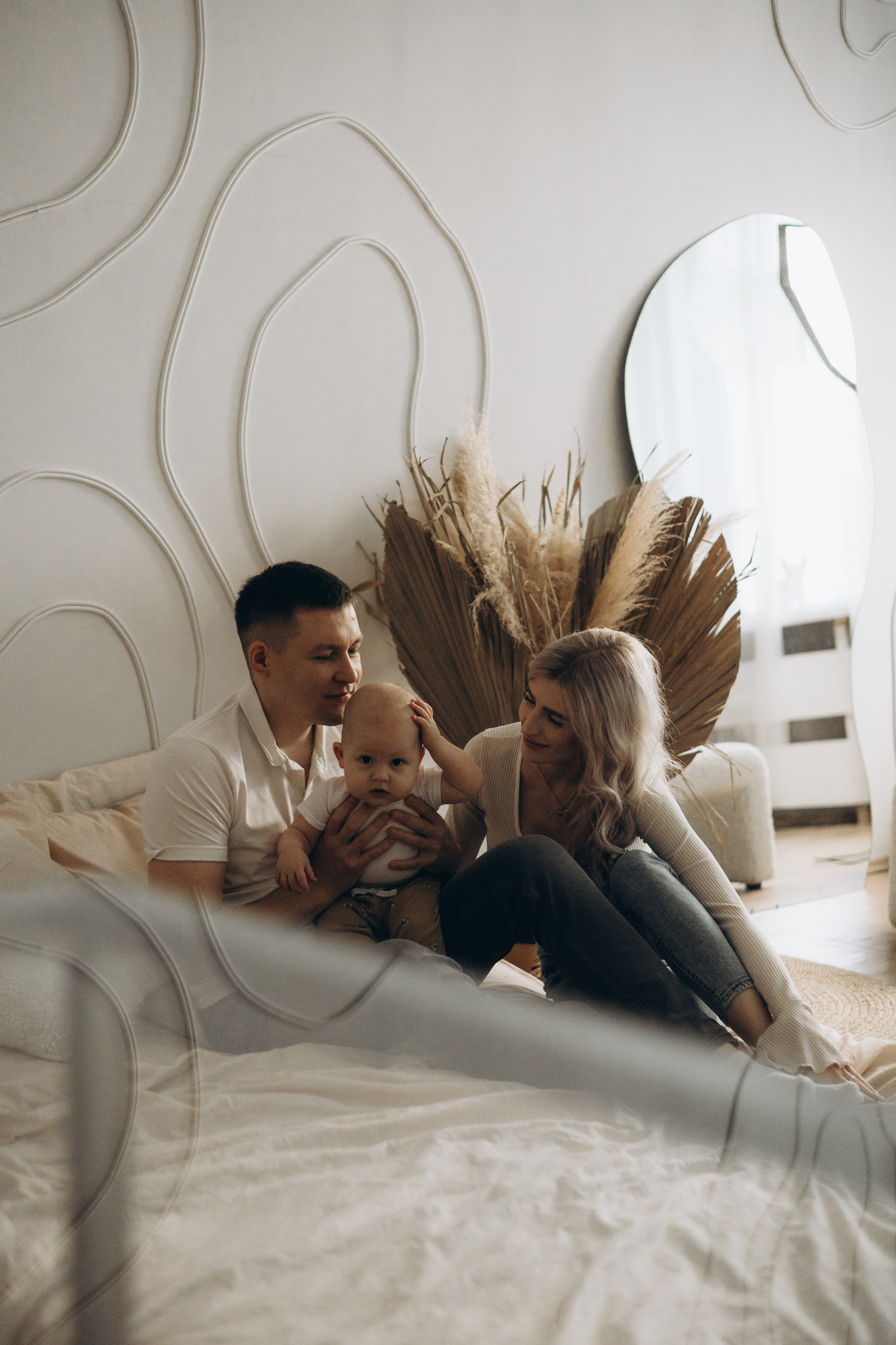 Семейная фотосессия с малышом. Семейный фотограф в Ижевске Даша Денисова