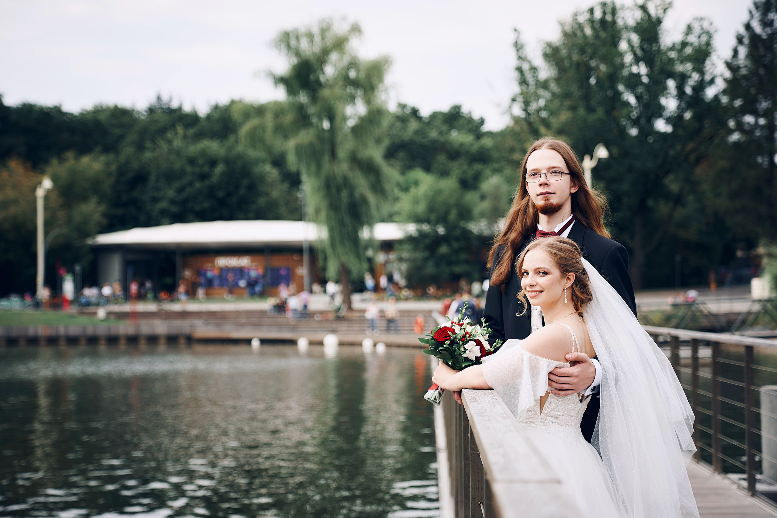 Свадебная Фотосессия и роспись на ВДНХ, Илья и Дарья