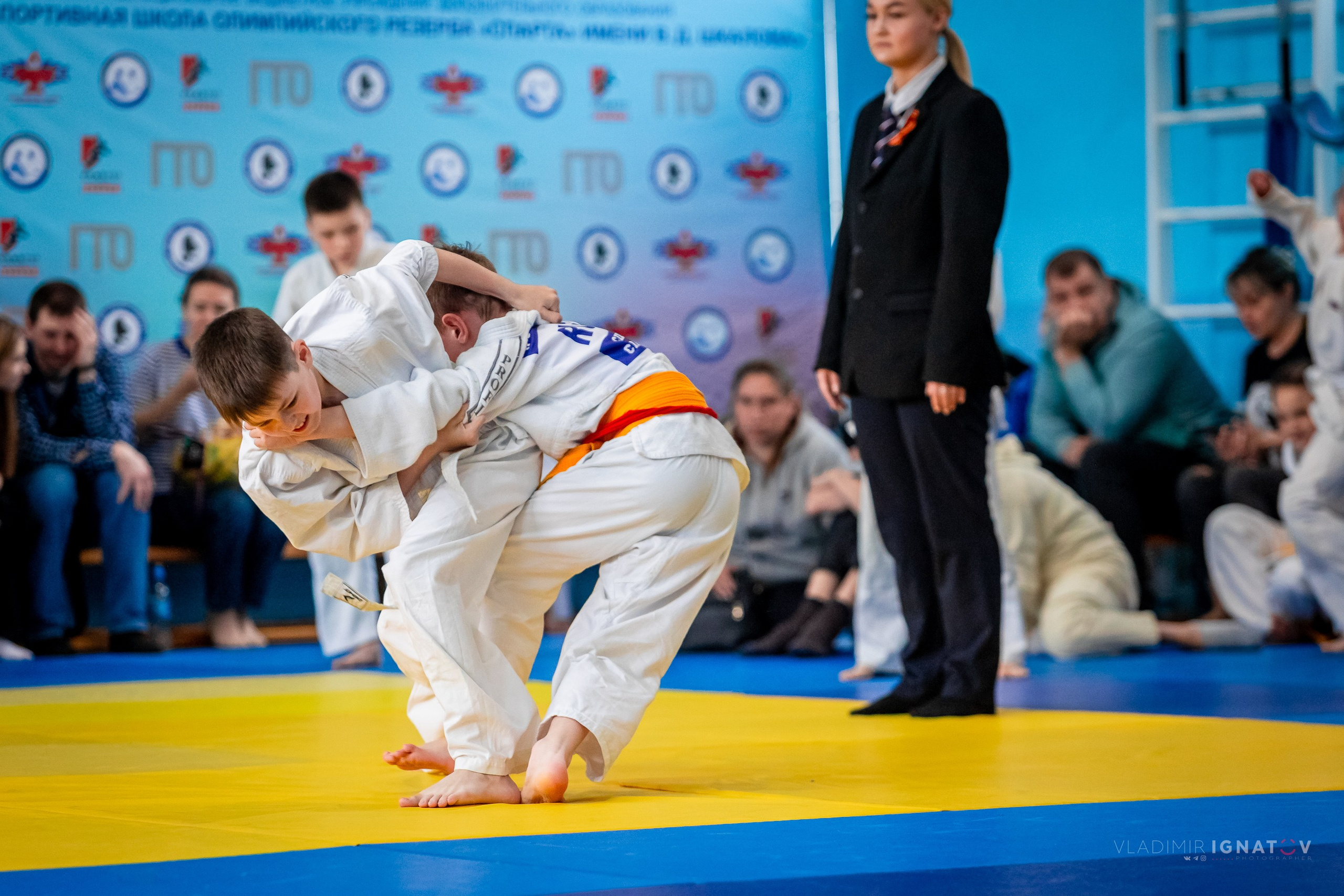 Городские соревнования по дзюдо посвященные 80-летию Победы в ВОВ. Репортажный фотограф в Барнауле Владимир Игнатов