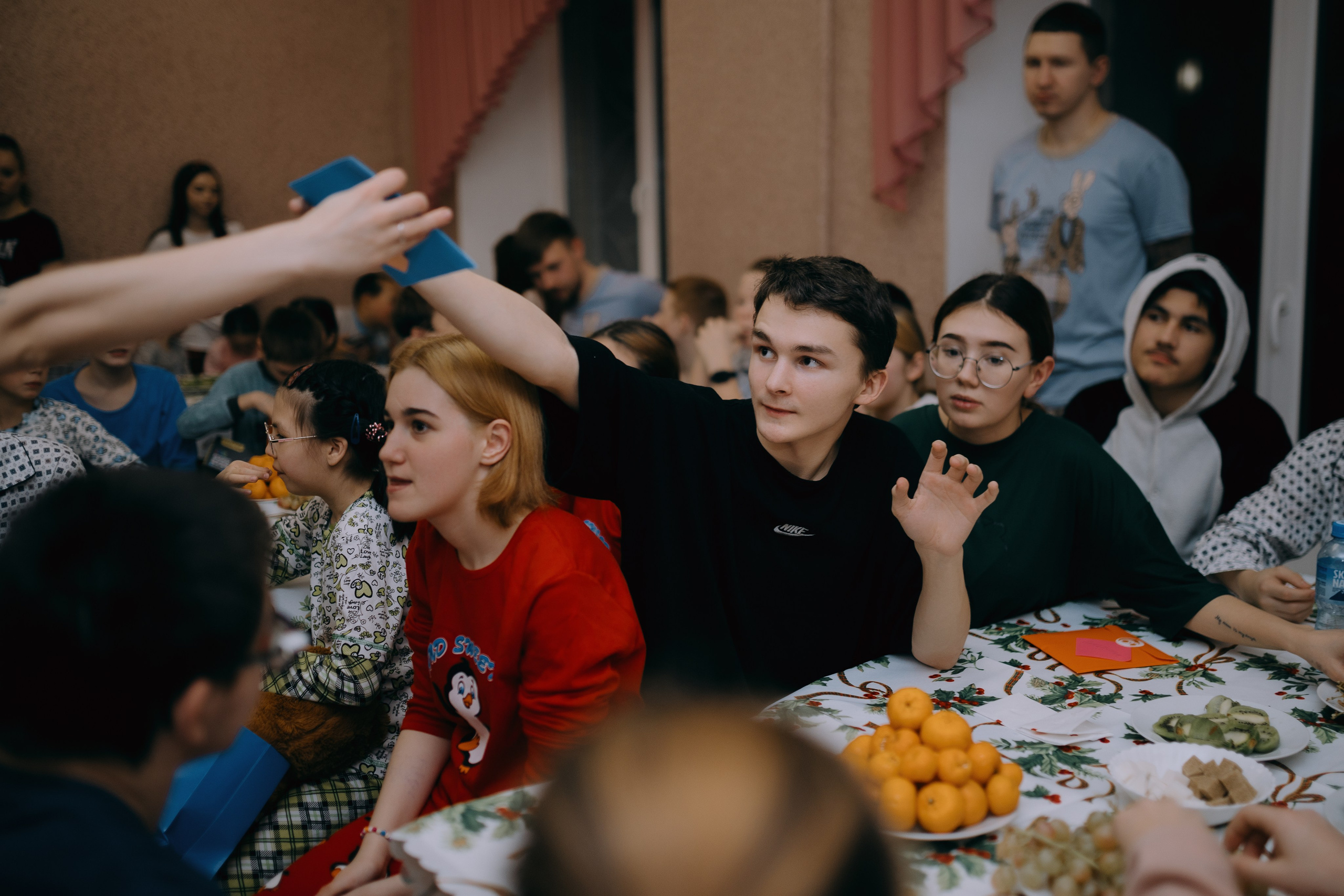 Пижамная вечеринка в школе-интернате № 5 // 27.12.2024. Денис Прохоров Фотограф в г. Магнитогорск