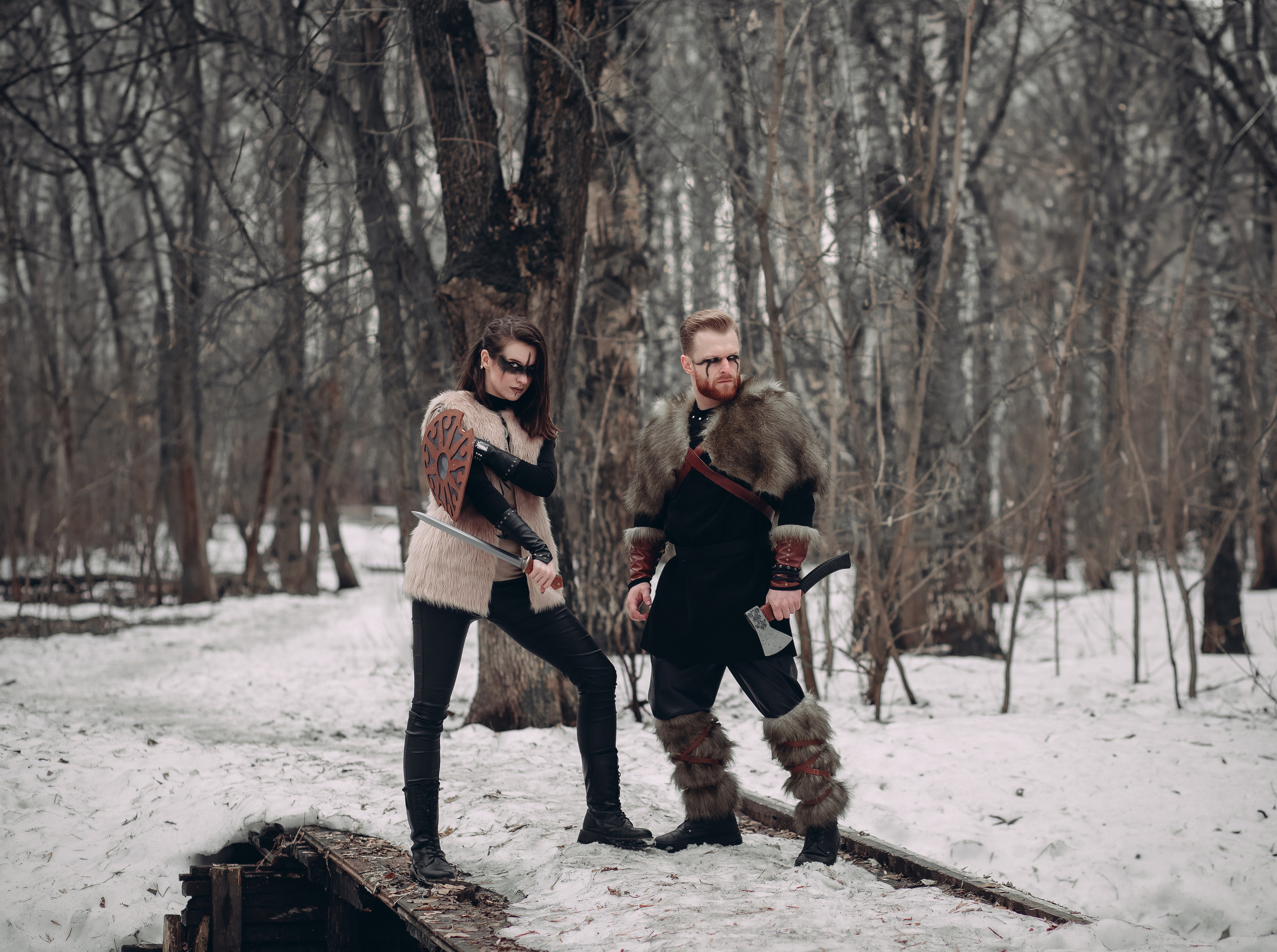 Викинги.Художественная съемка. Главная