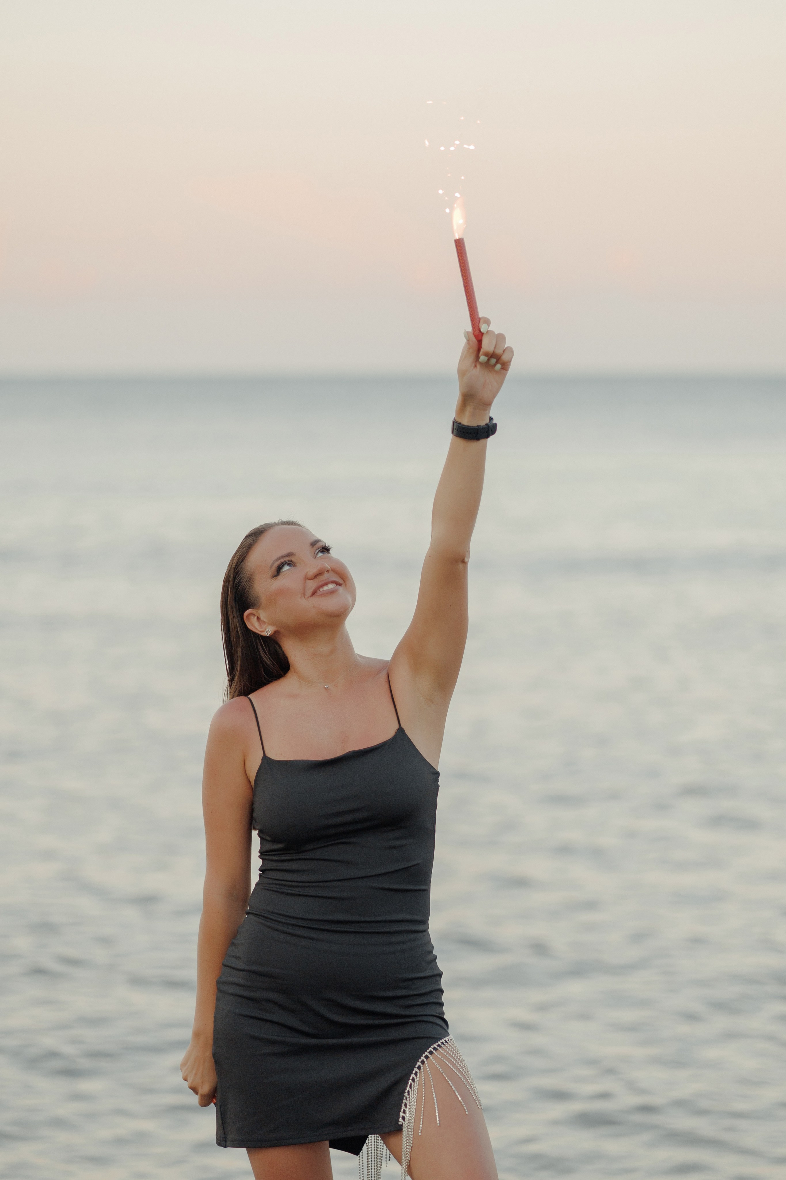 Рассвет на берегу моря. Семейный и портретный фотограф в Геленджике Любовь Бодрова