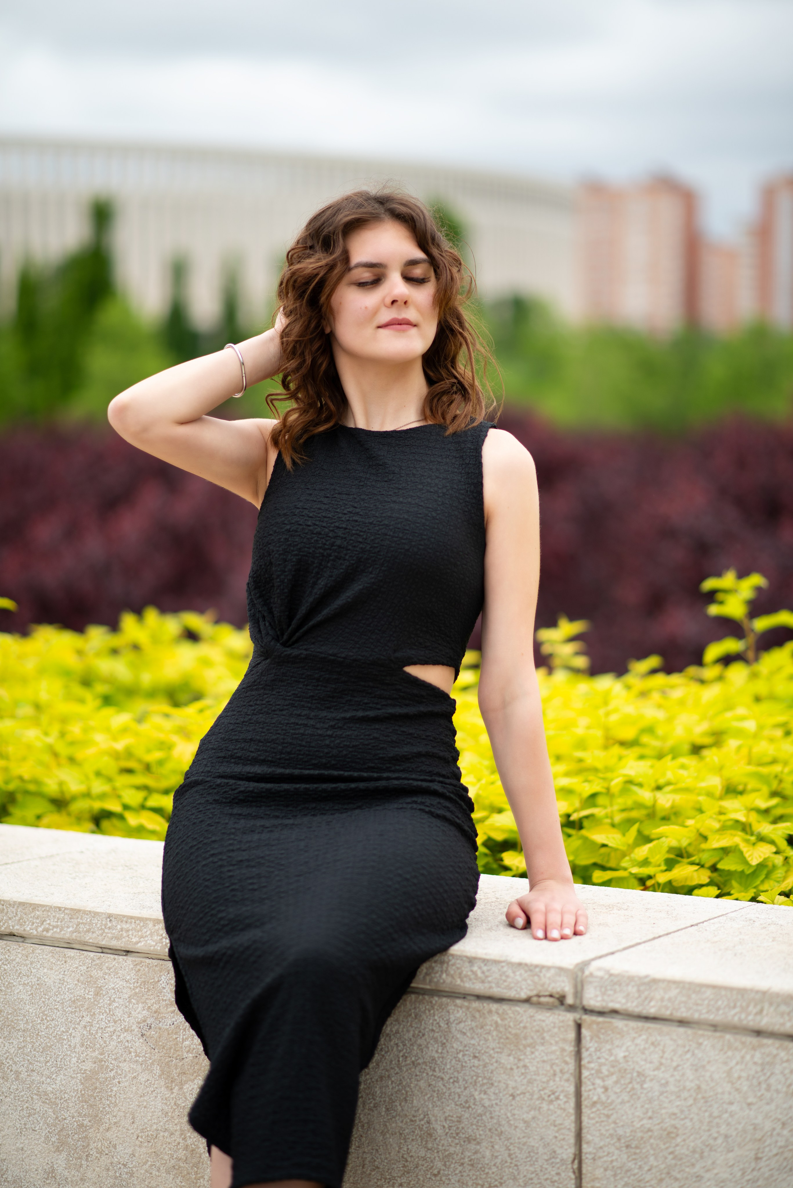 Евгения в парке «Галицкого». Фотограф в Краснодаре Анна Карелина