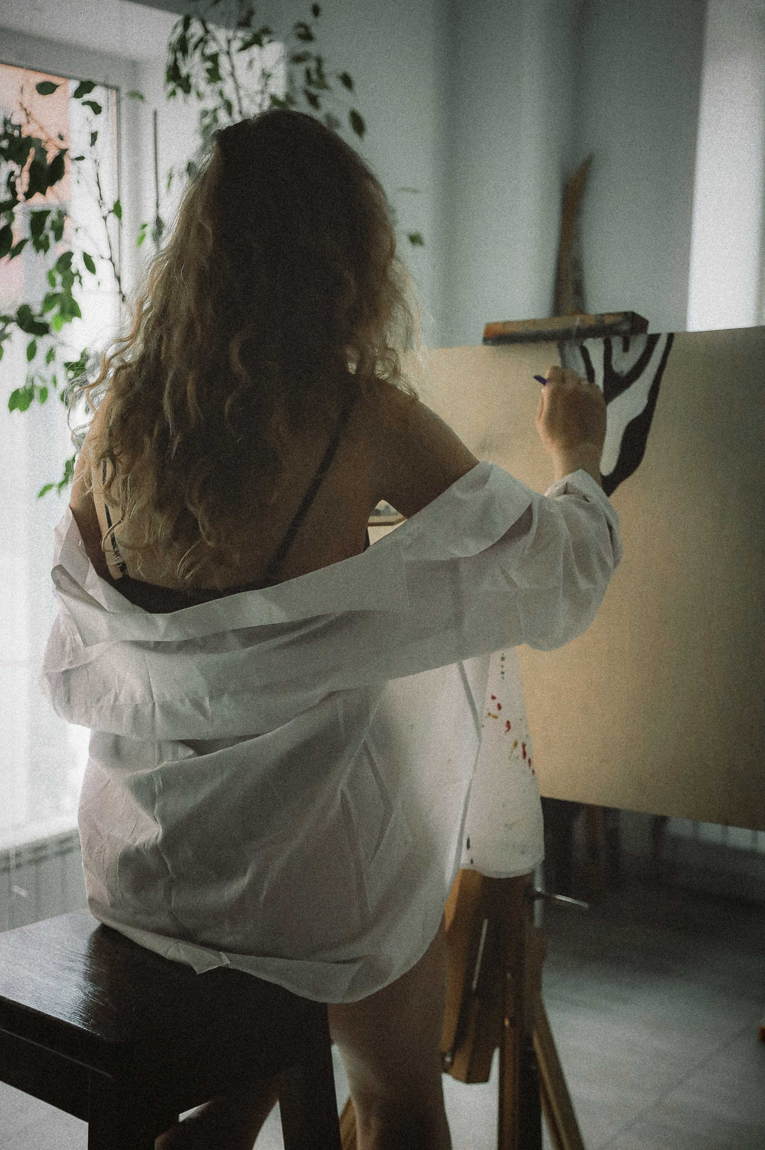 Художница. Женский портрет в Нижнем Новгороде Татьяна Малюгина