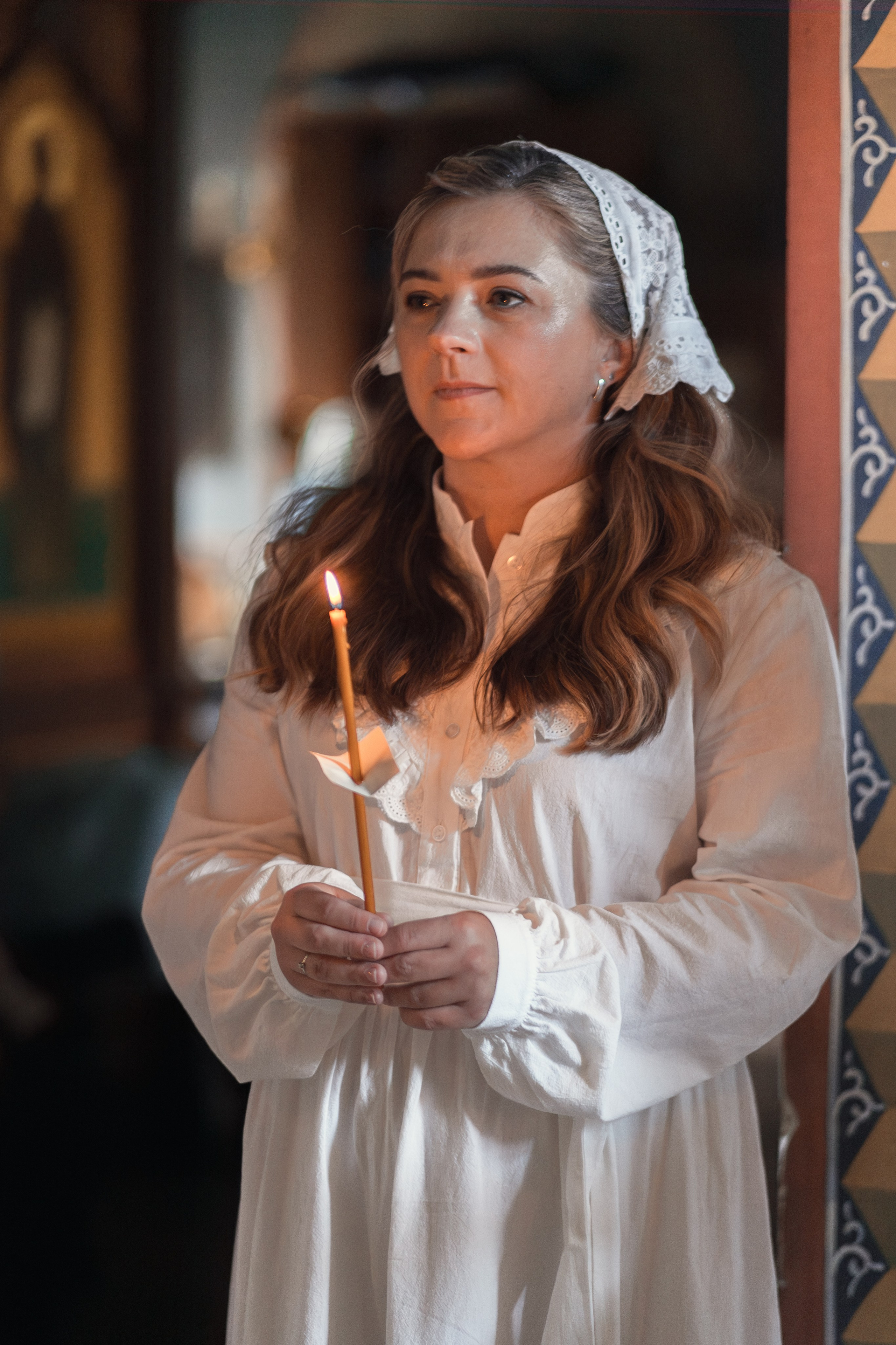 Крещение в Знаменской Церкви г. Переславль Залесский. Профессиональный фотограф в Москве и Мо Мария Шантарёва