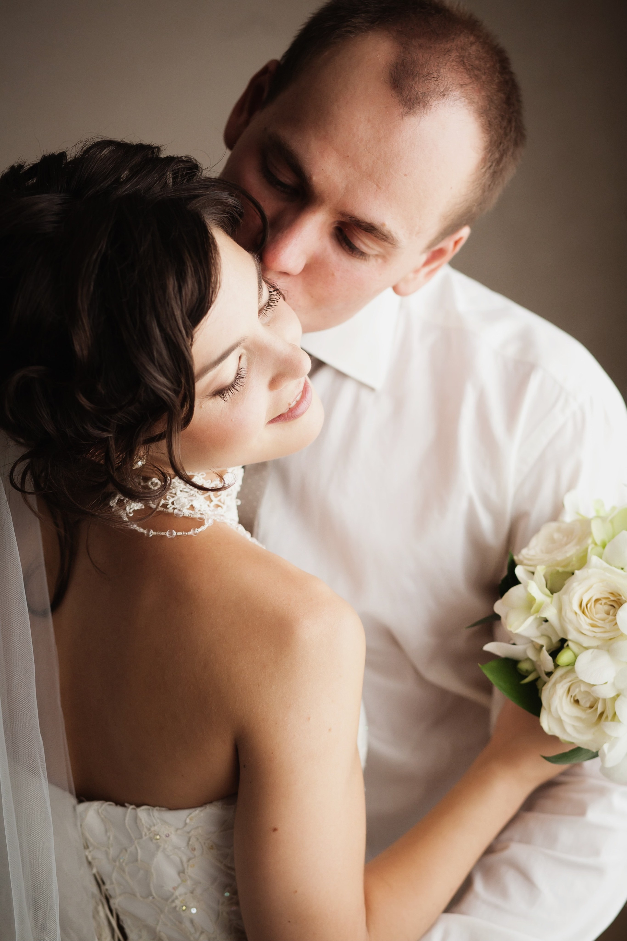 Свадебная съемка в тумане. Фотографы в Москве Светлана Устинова и Сергей Грачев