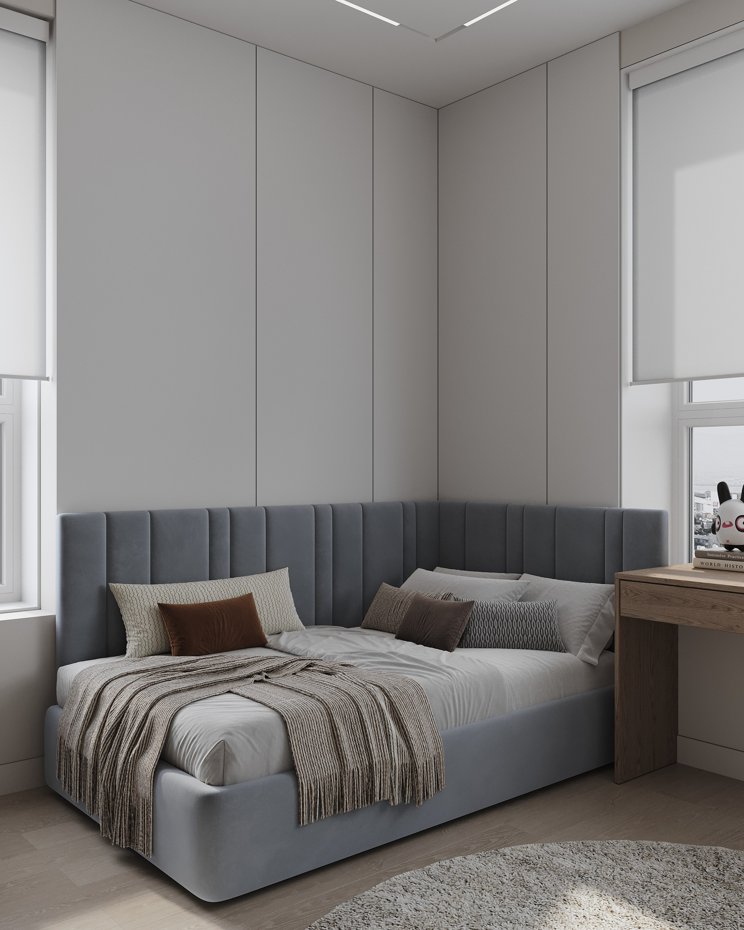 ЖК «Аль-Фараби 27», 73 м². Room Design Studio