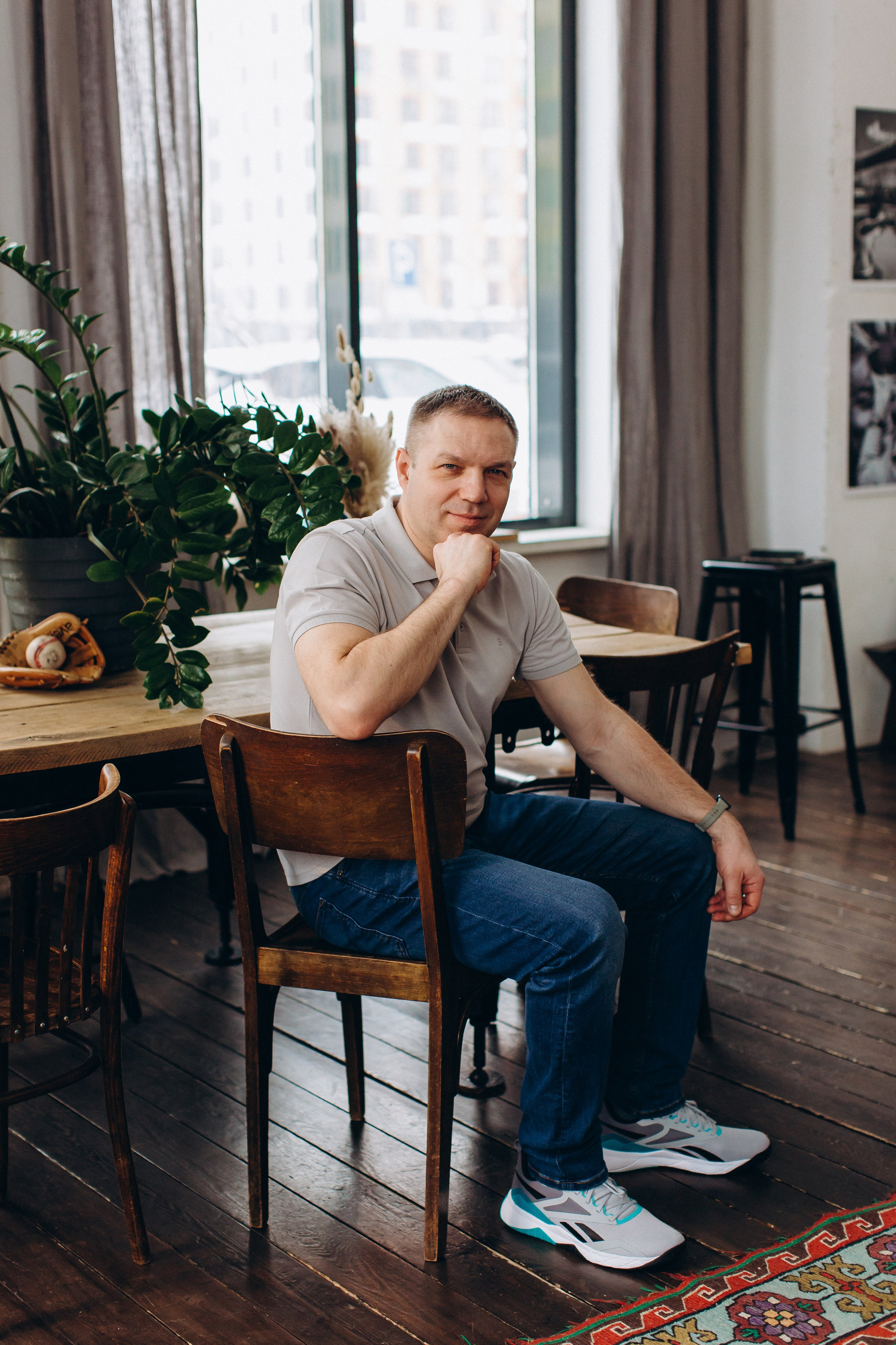 Семейная фотосессия в студии для Елены и ее семьи. Семейный, детский и школьный фотограф в Москве Рудницкая Анна