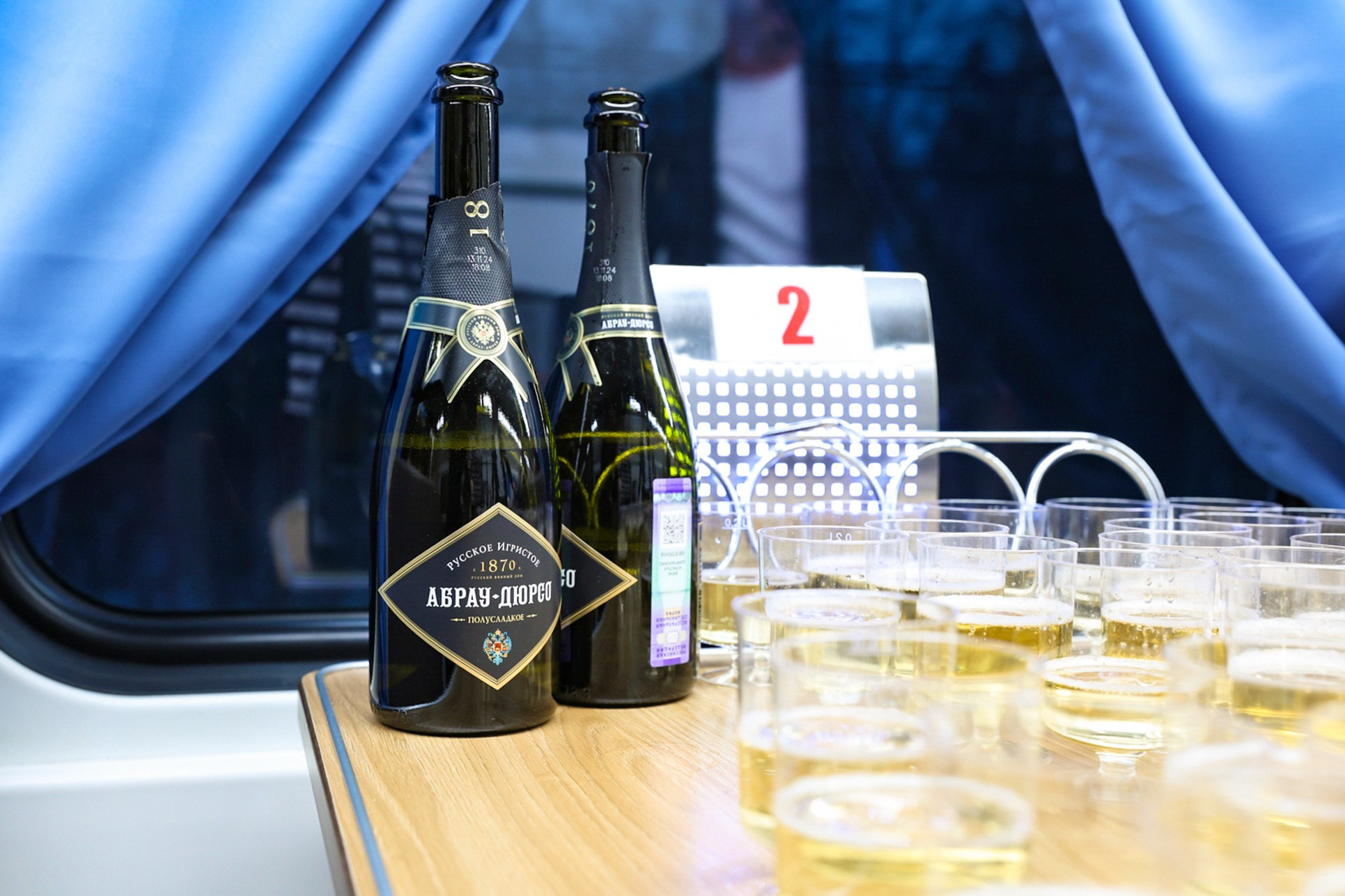 Первый рейс поезда «Аврора». Фотограф Дарья Попова