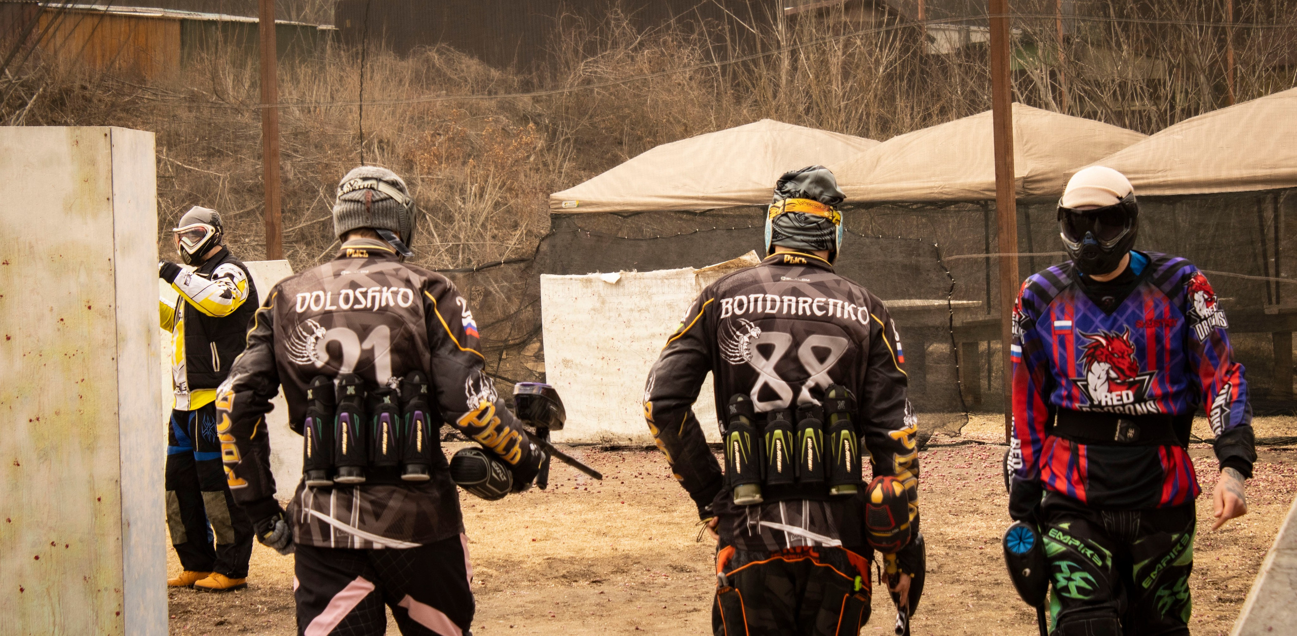 Турнир на кубок Федерации пейнтбола 6 апреля 2024 г. Фотограф г. Владивосток