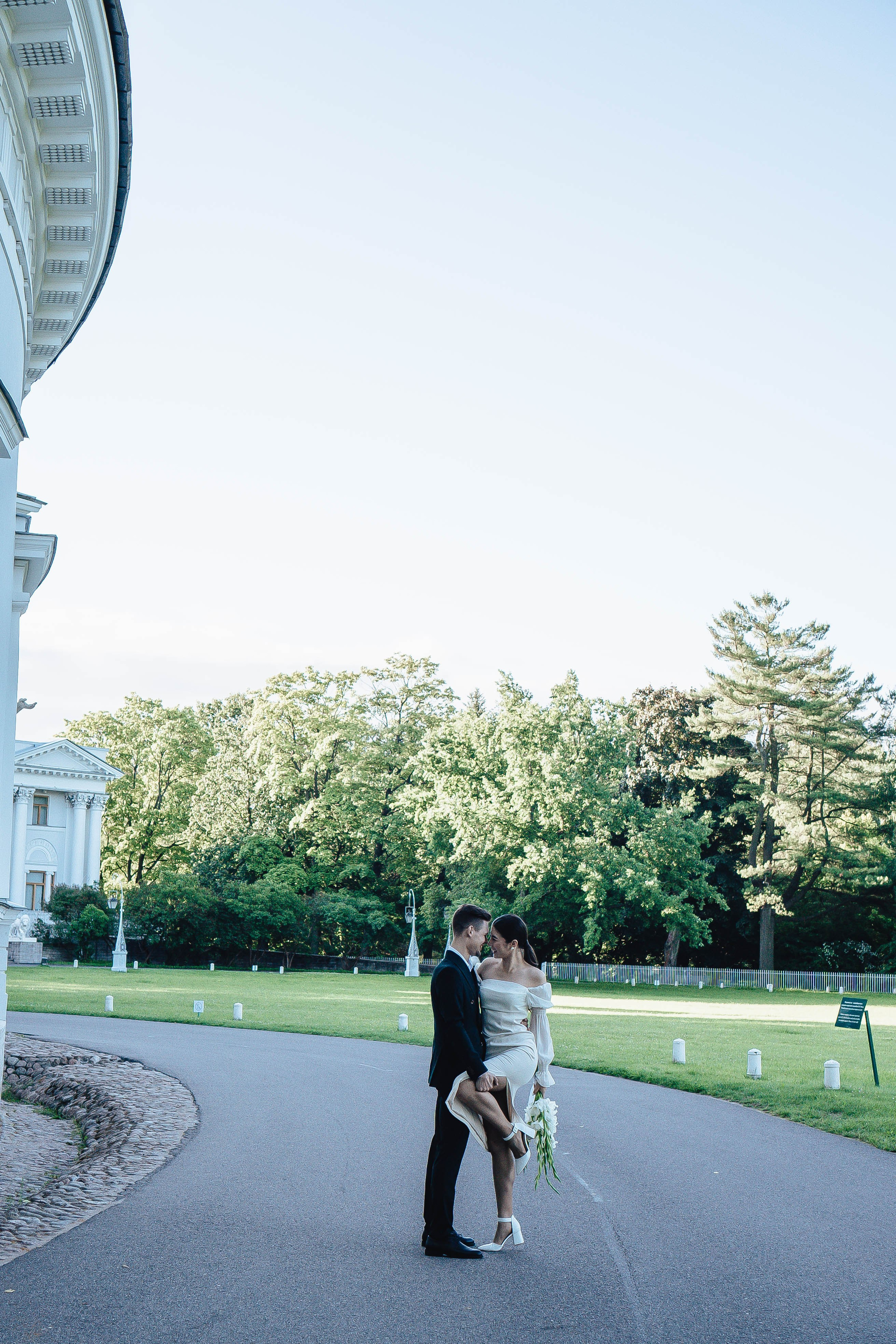 СВАДЕБНАЯ СЬЕМКА НА РАССВЕТЕ НА ЕЛАГИНОМ ОСТОРОВЕ. Профессиональный фотограф, Санкт-Петербург — Виктория Богомолова