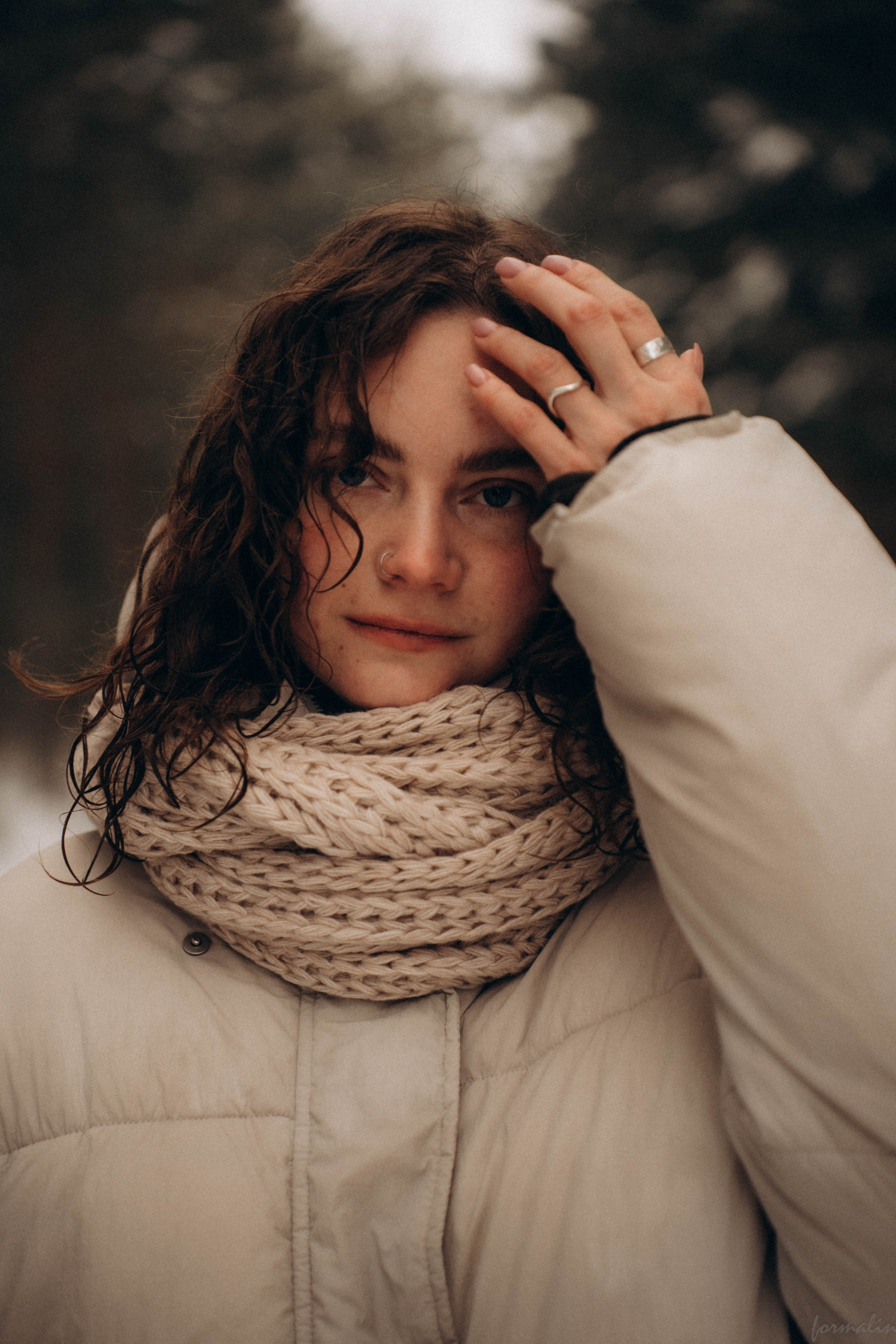 Романтичный снегопад. Алиса Никитцова | Фотограф в Казани