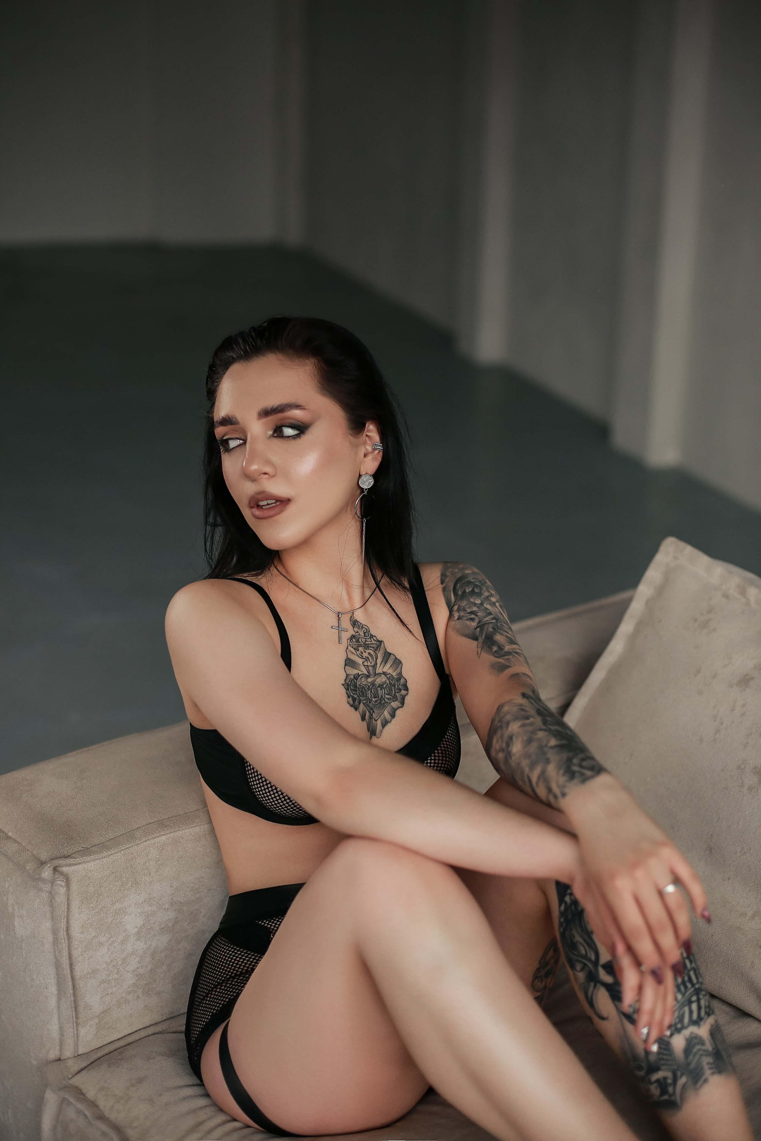 Женский портрет в студии Краснодар. Фотограф в Краснодаре и в Евпатории Дарья Белоущенко