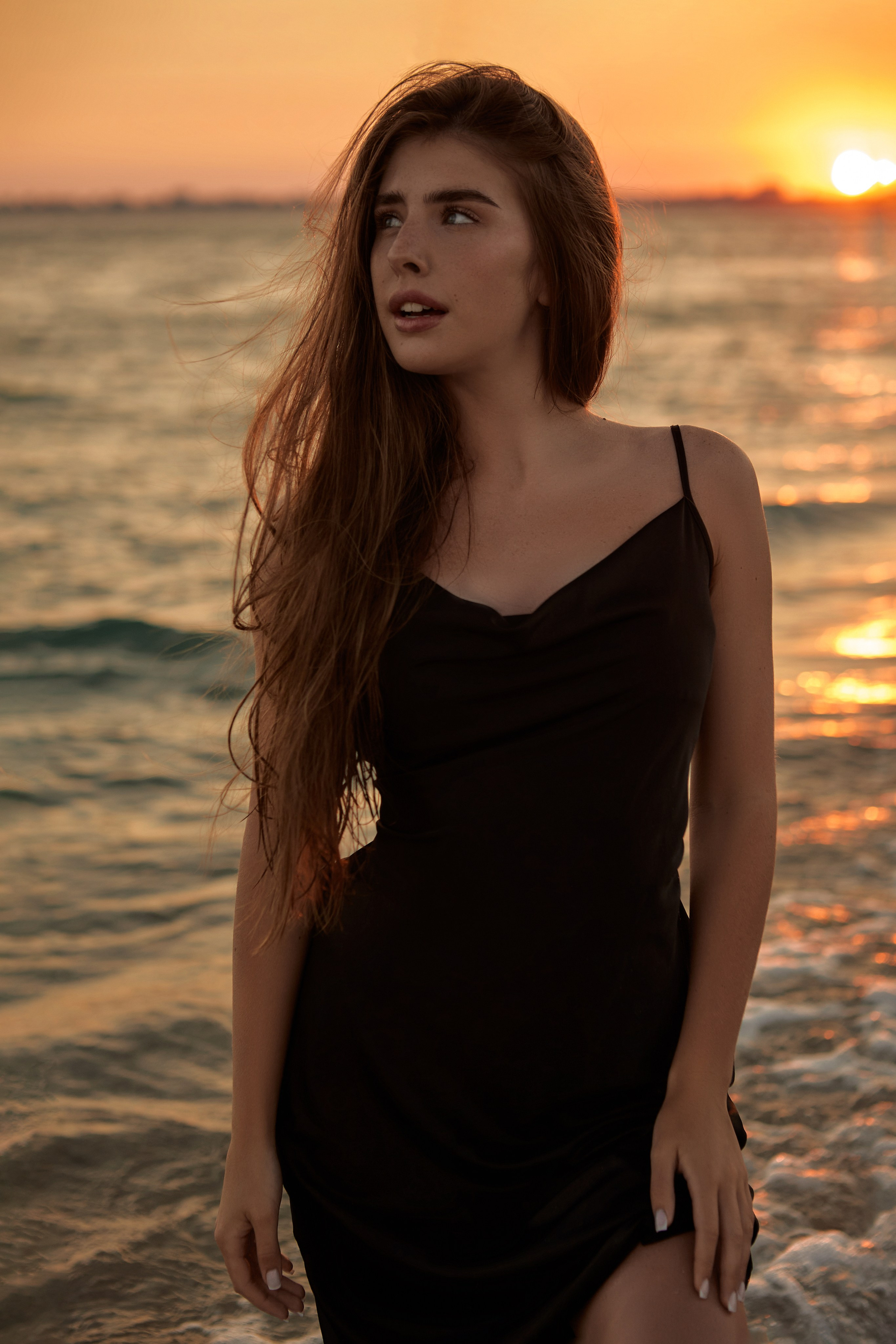 Фотосессия на закате у моря в Евпатории. Фотограф в Краснодаре и в Евпатории Дарья Белоущенко