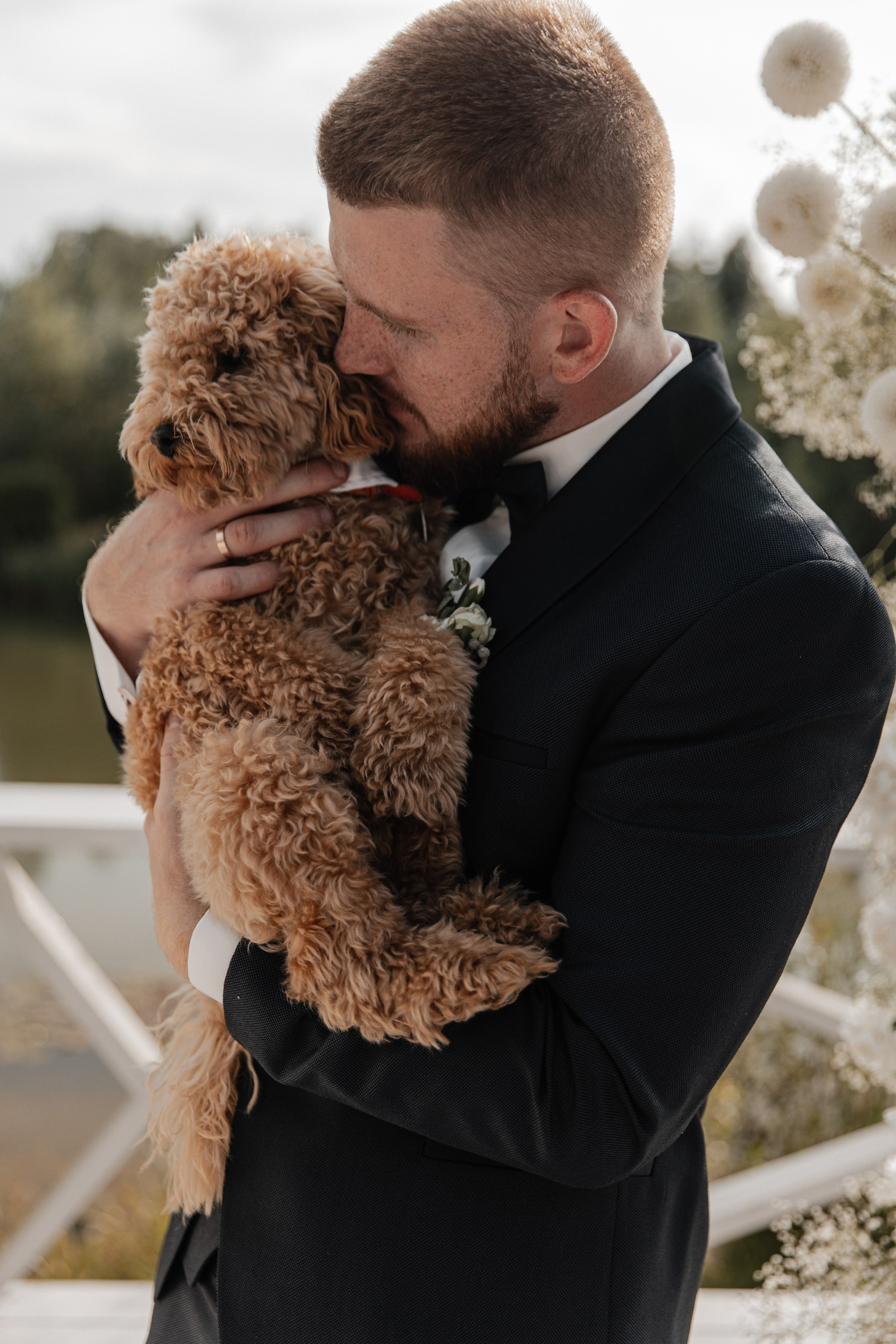 Свадьба с любимой собакой. Свадебный организатор в Москве и Санкт-Петербурге Пергаева Ольга