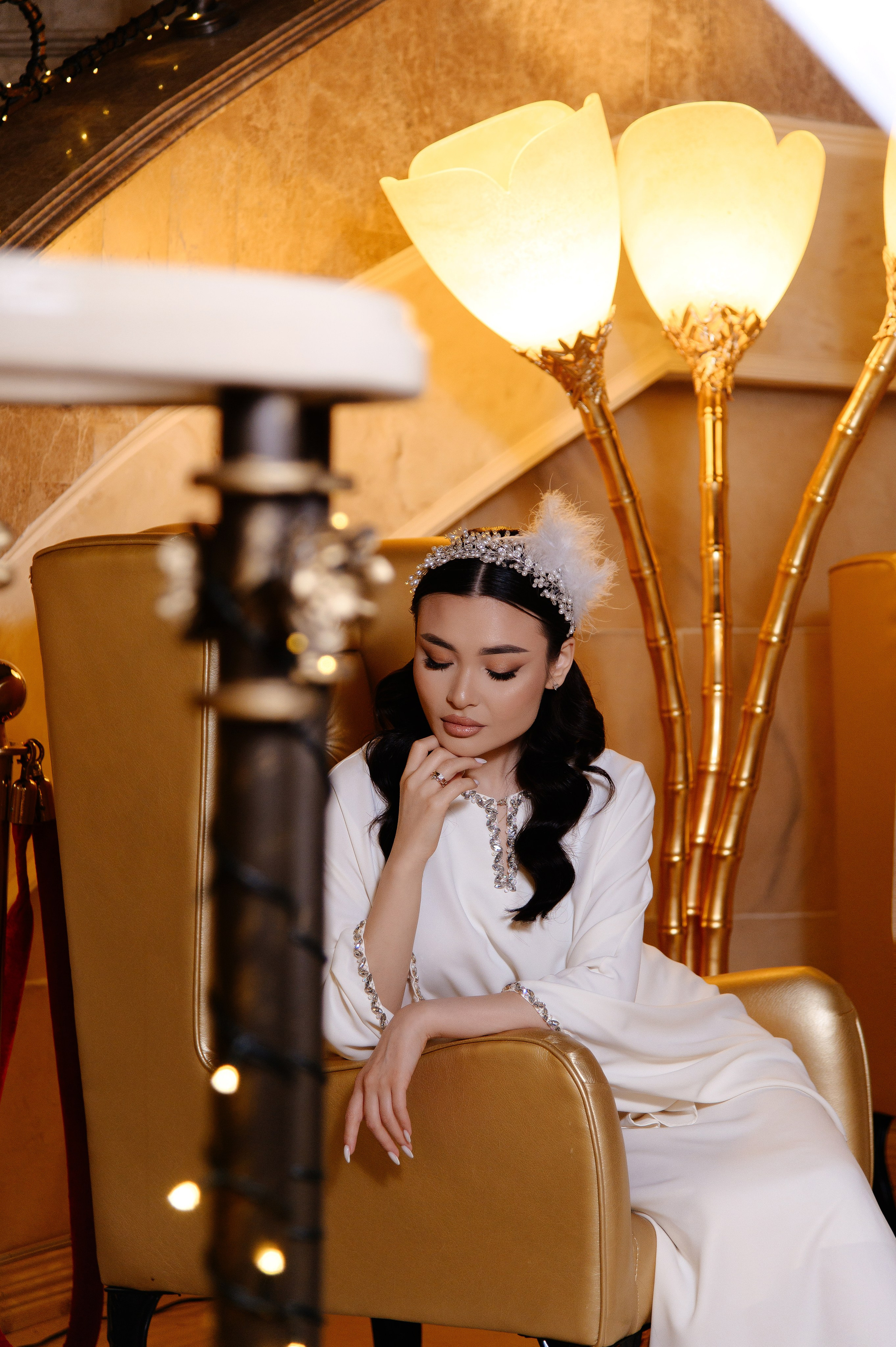 Камила — Сырга салу в Аристе (Караганда). Свадебный фотограф Караганда