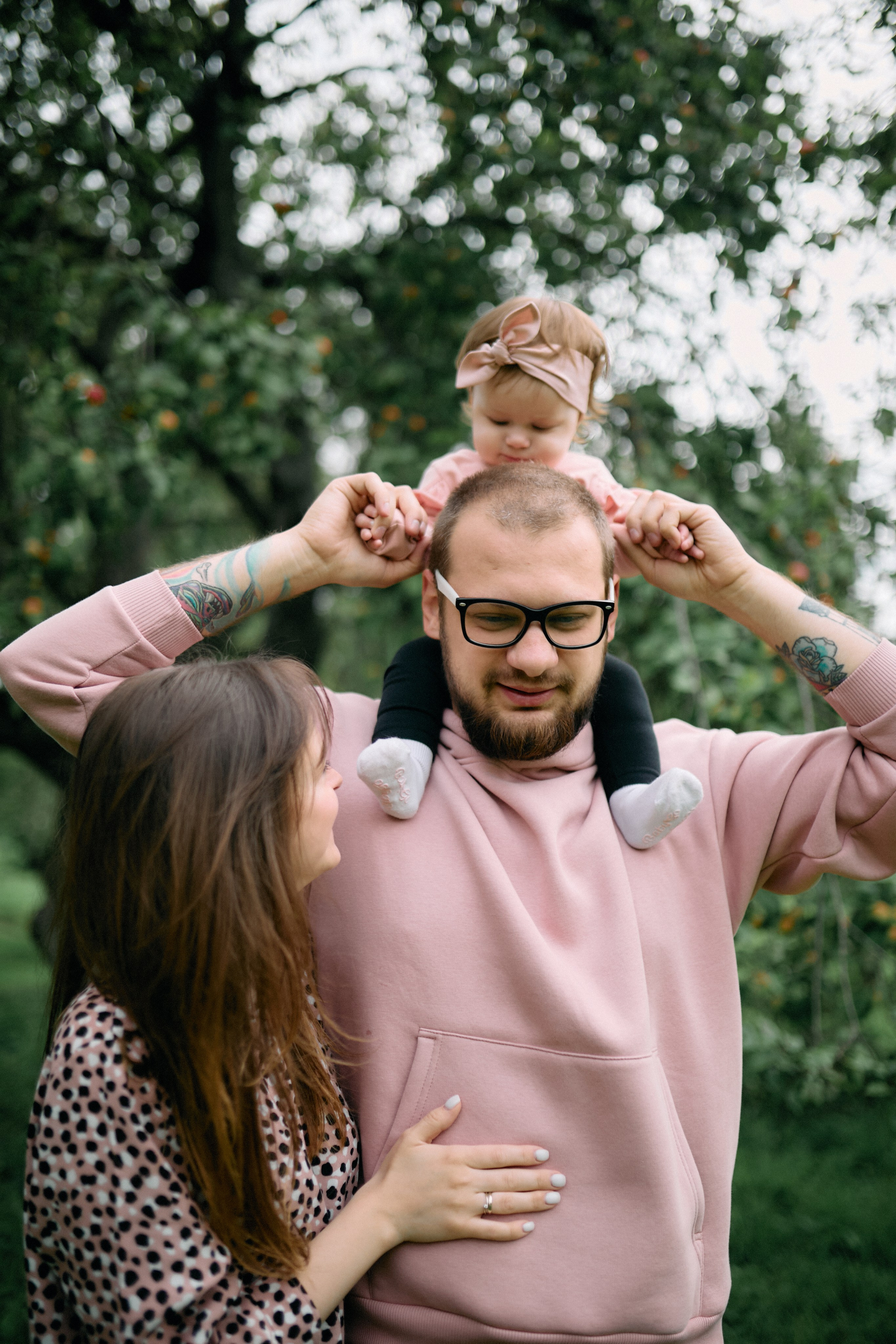 Катя, Женя и Устиша. Фотограф София Комкина