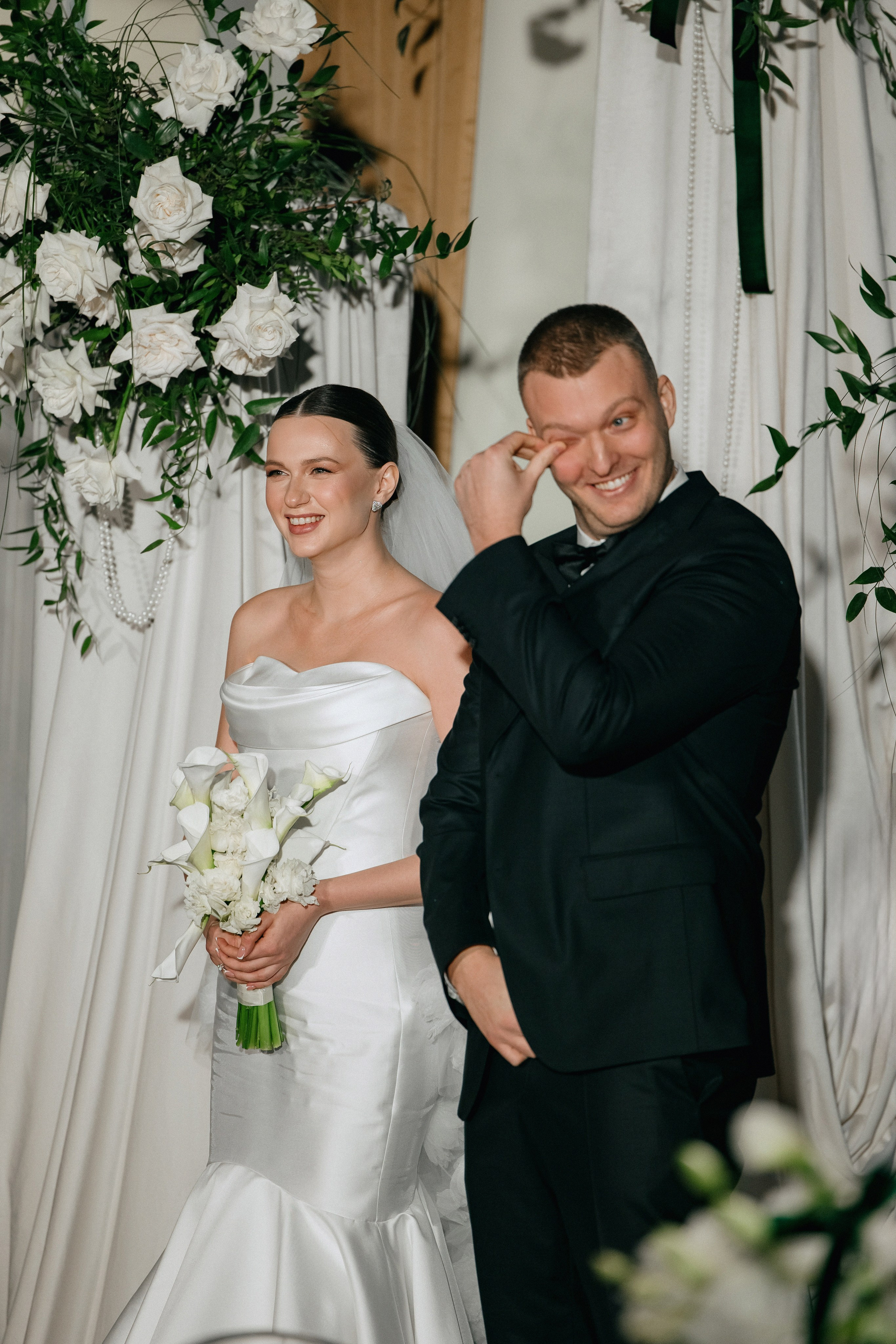 Свадебный банкет на вилле Политика. Свадебный фотограф Москва