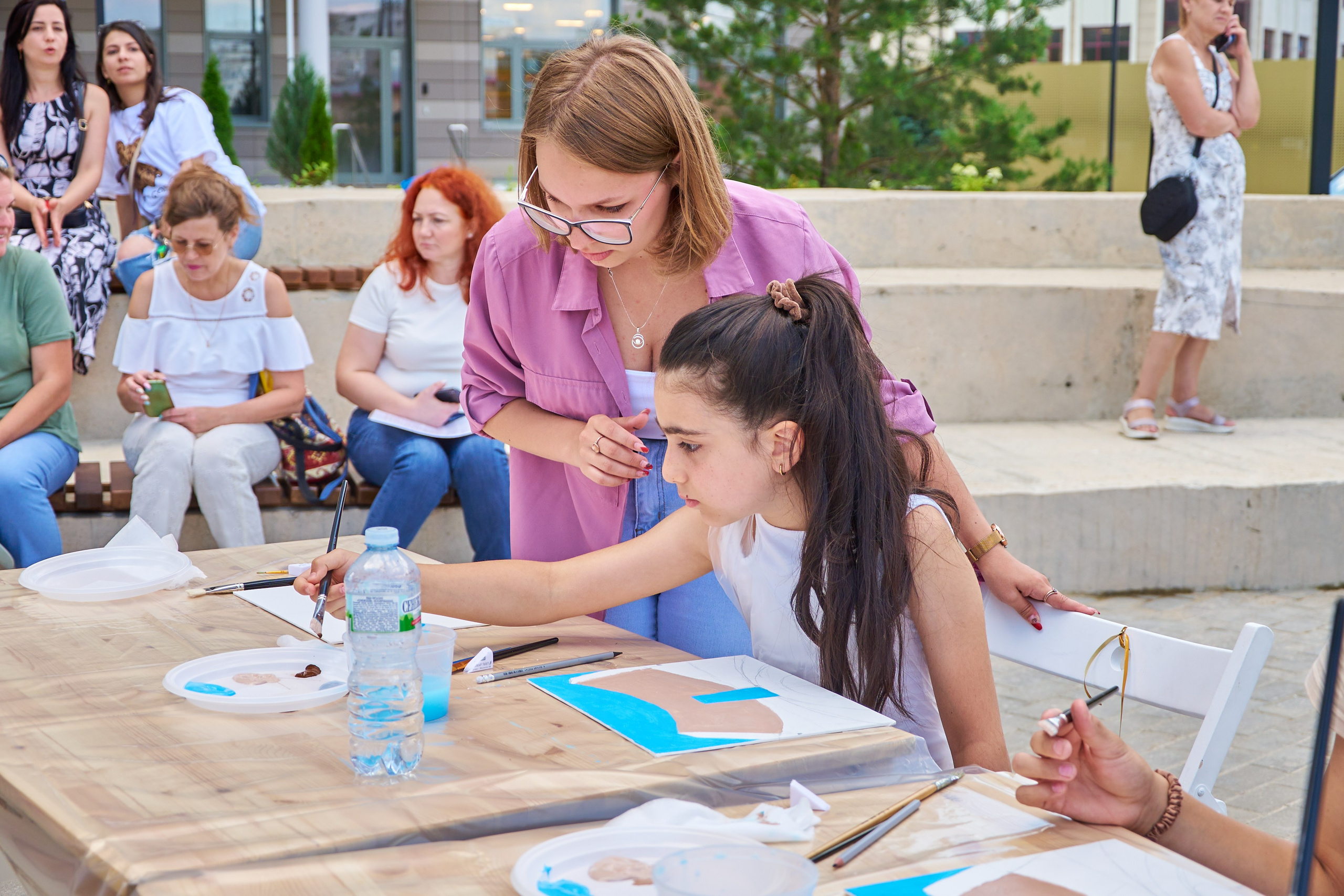 Мастер-класс по рисованию, Щелково, Ривер-хаус. Фотограф Щёлково