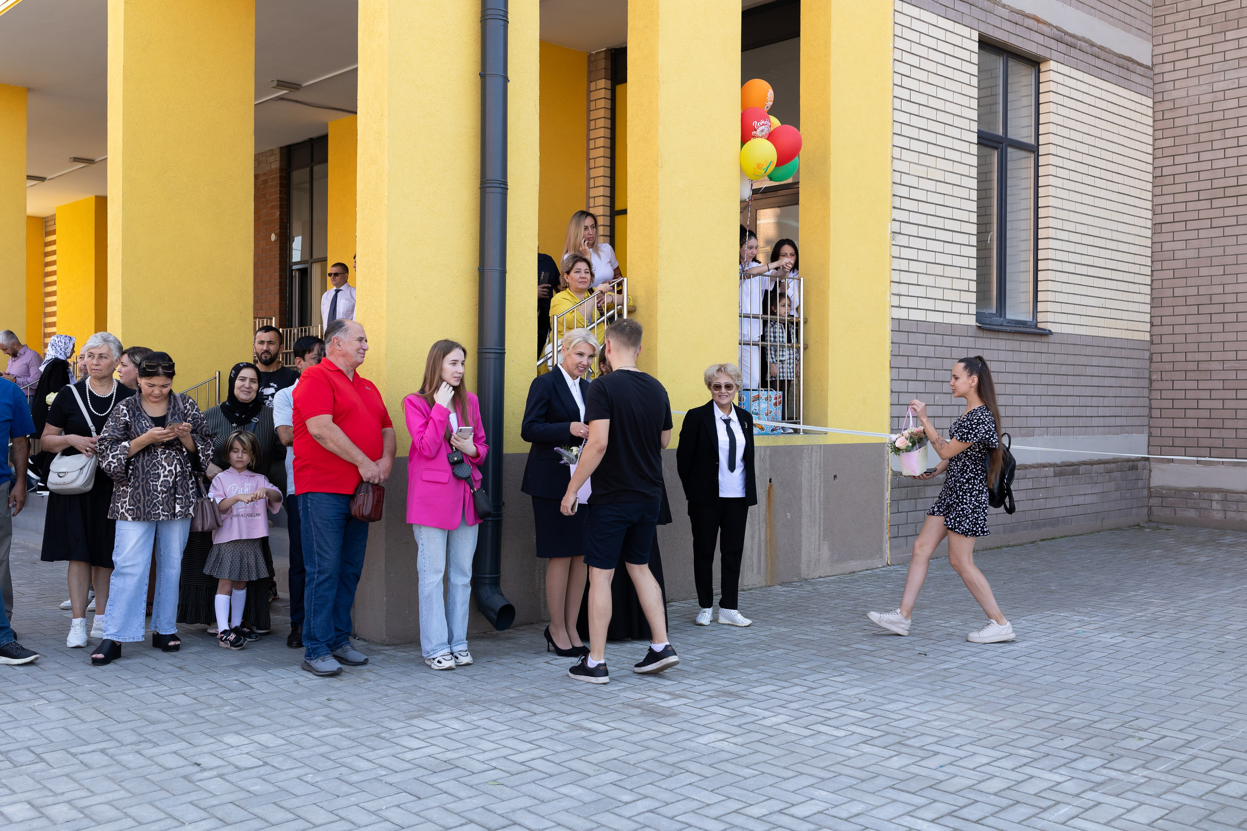 Линейка 1 сентября. Профессиональный Фотограф в Москве Андрей Славнов
