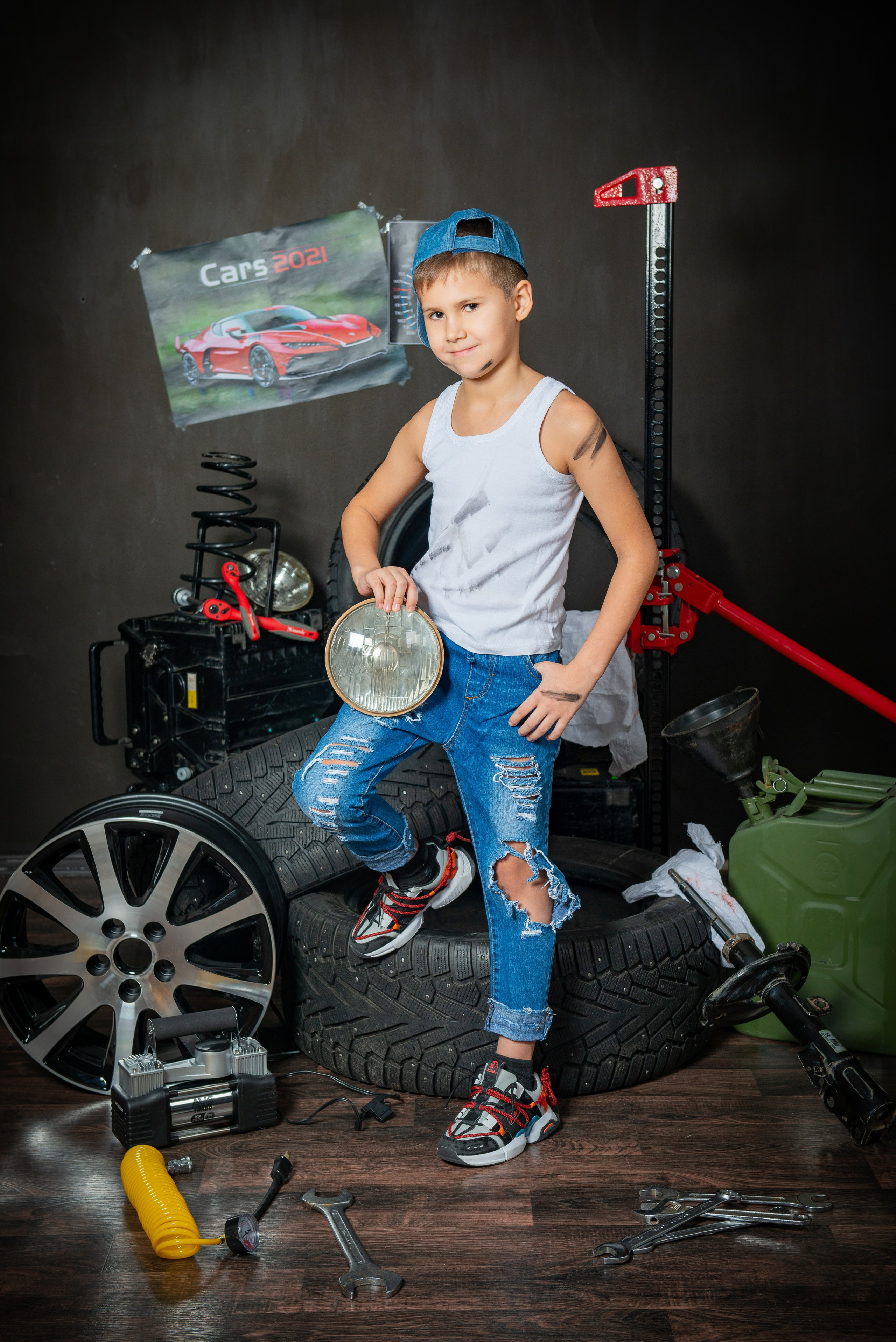 Механик. Татьяна Гойда портретный и семейный фотограф Ленск. Выпускные альбомы