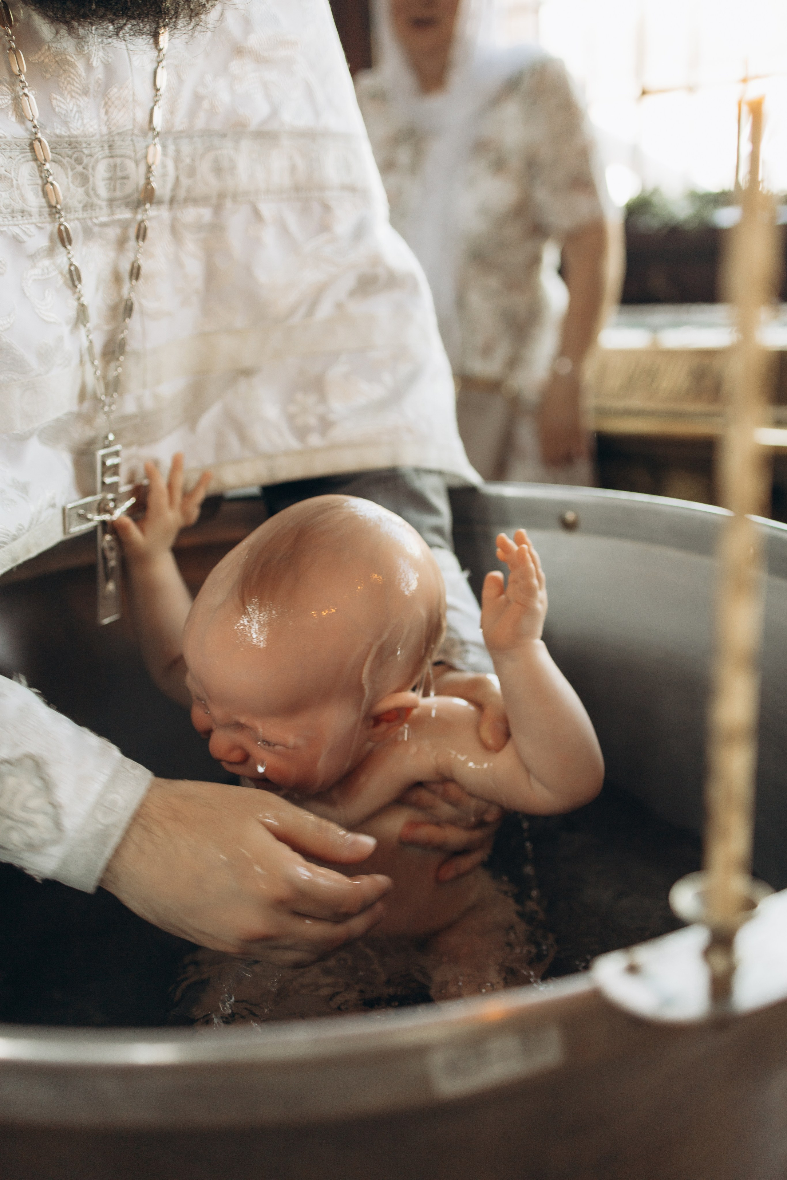 Двойное крещение Анны и Саши. Самый теплый фотограф в Краснодаре Рябоконь Ксения