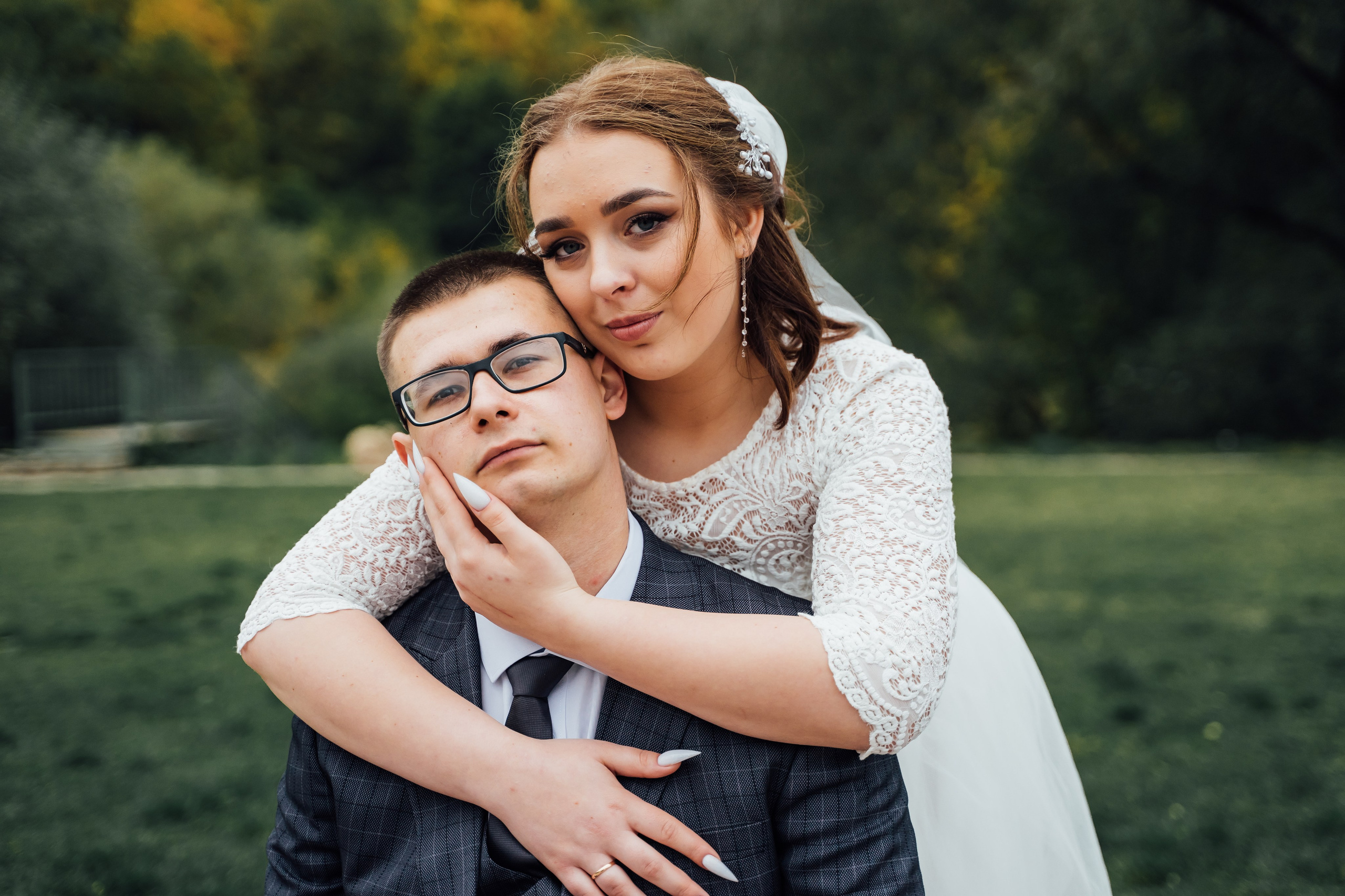 Николай и Ирина свадебная прогулка. Свадебный фотограф в Коломне, Воскресенске, Егорьевске Владимир Петров