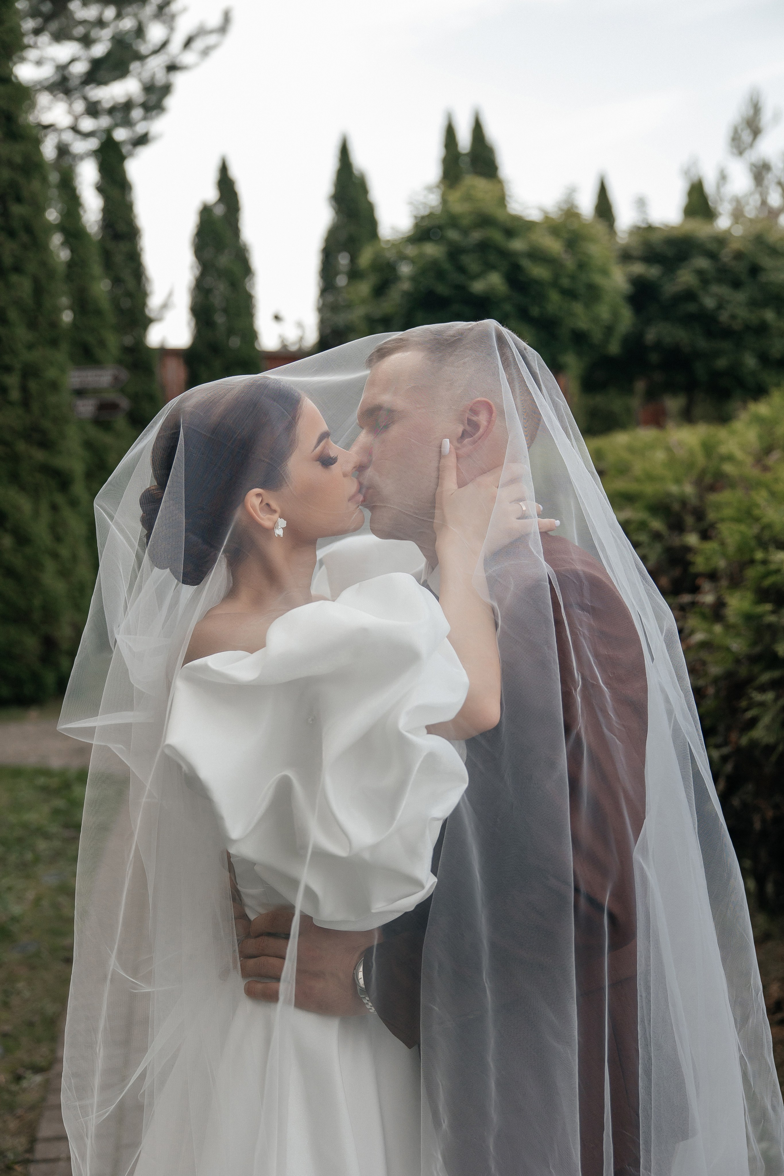 свадебная фотосессия в загородном клубе Артиленд