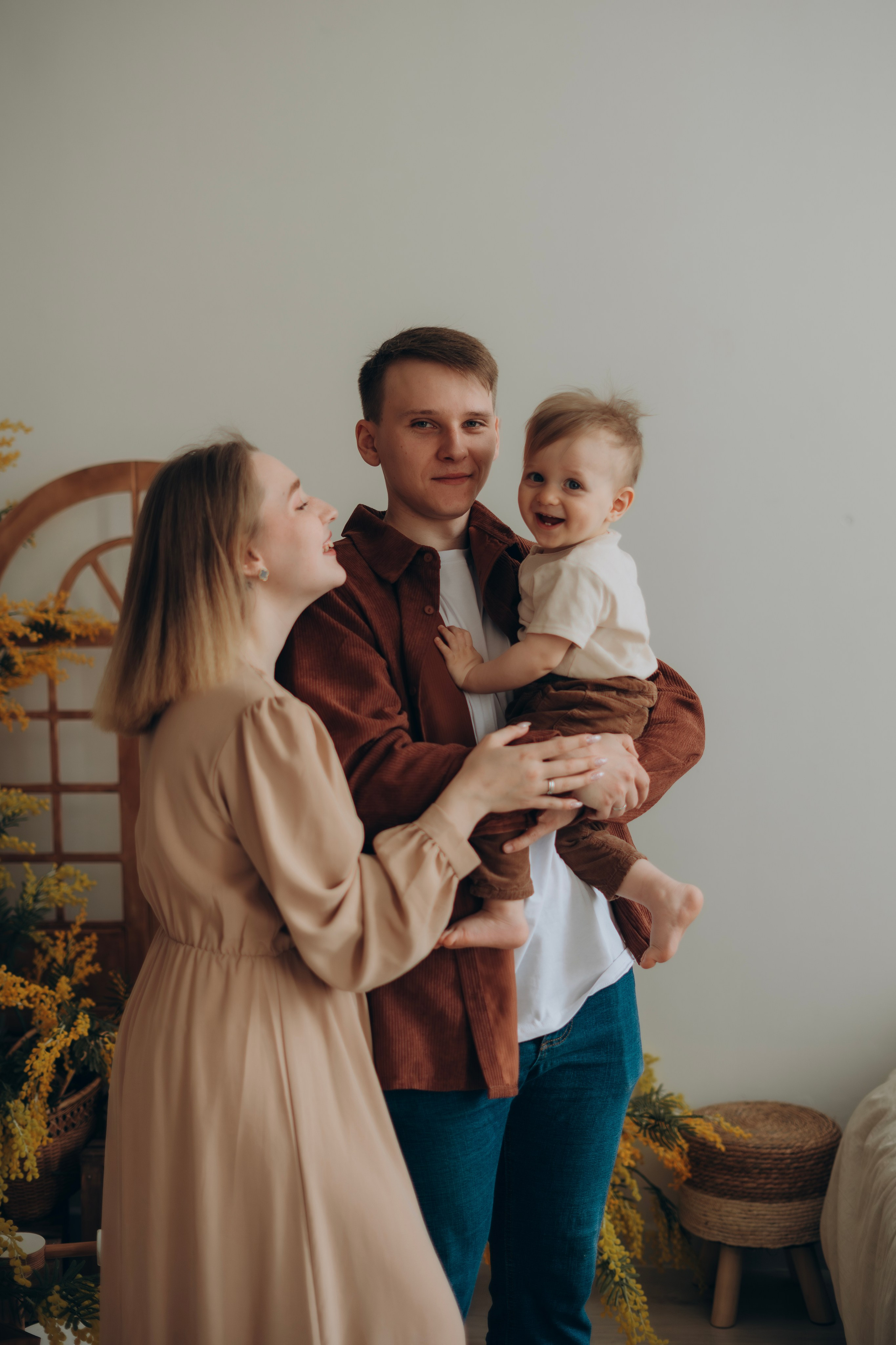 Фотосессия на первый годик. Фотограф Москва Виктория-Антуанетта