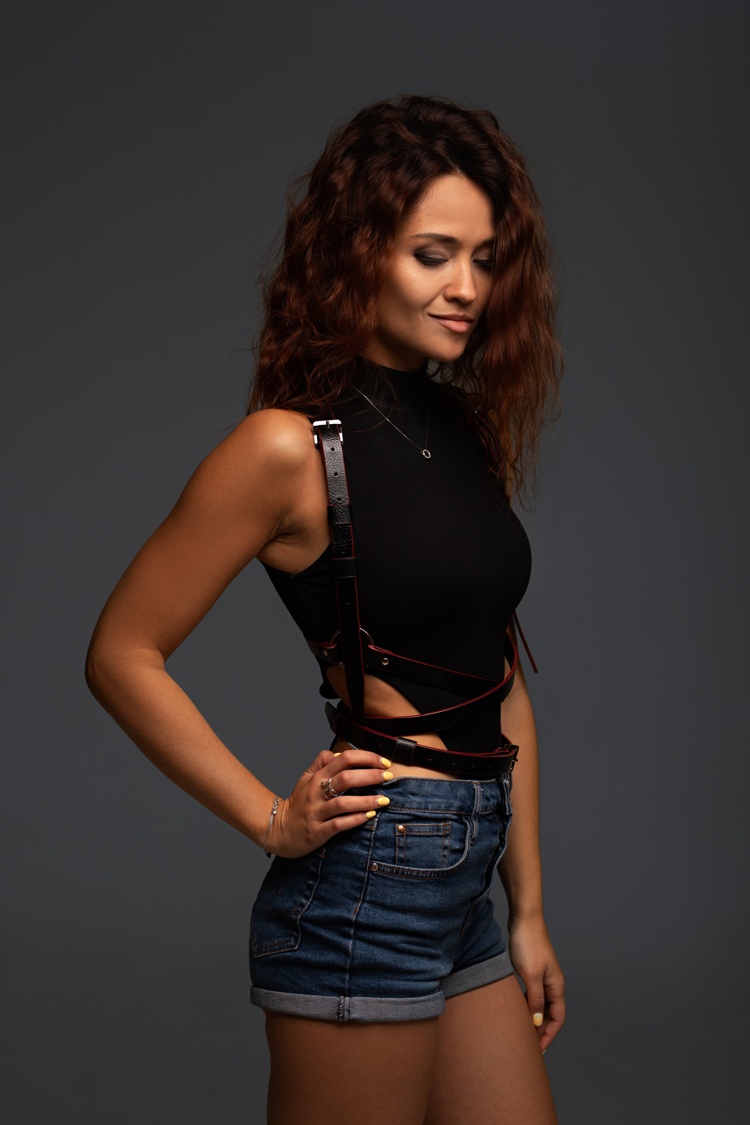 Съемка с Еленой в студии на циклораме для «себя»