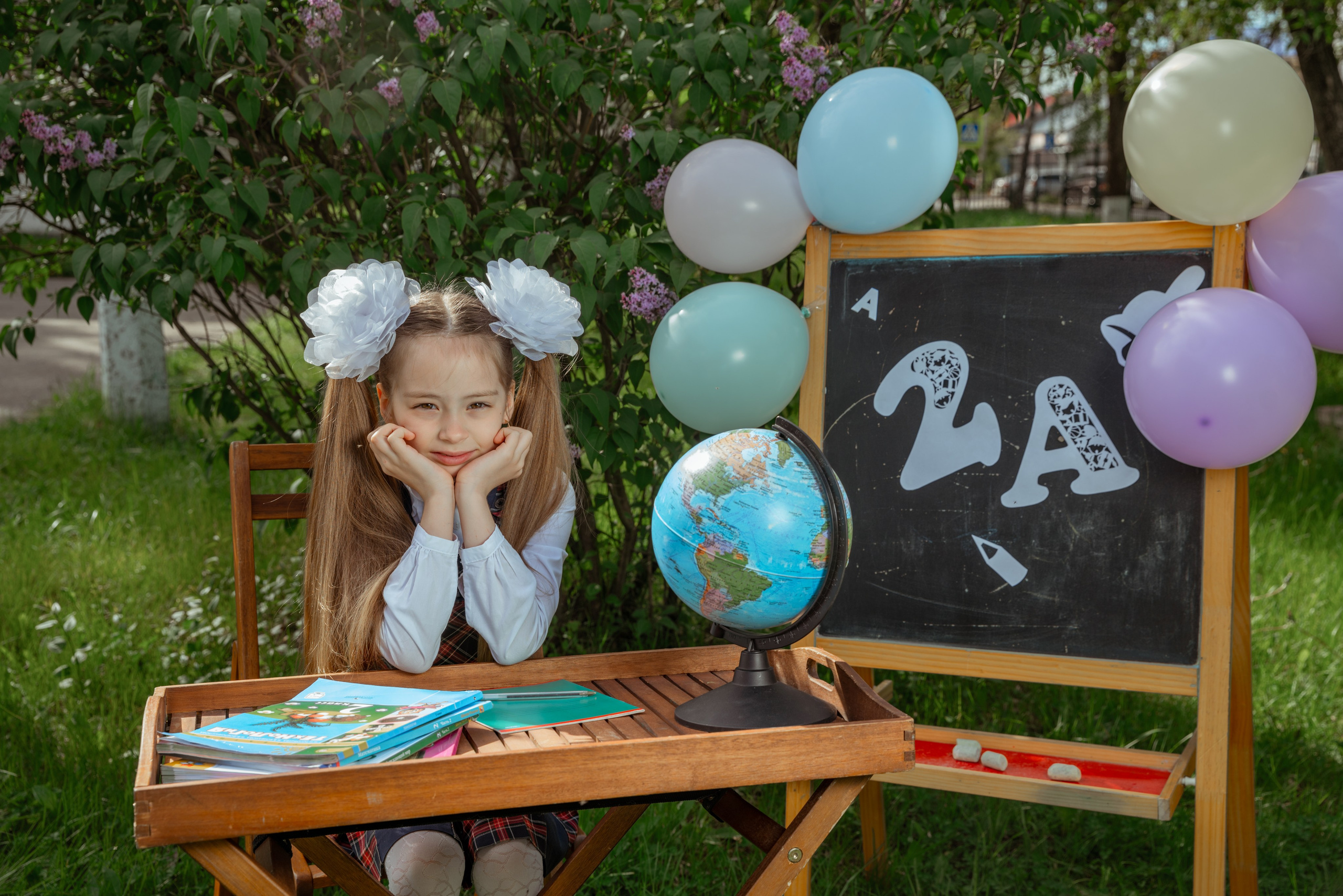 Школьная фотозона. Семейный и детский фотограф в Нижнем Новгороде