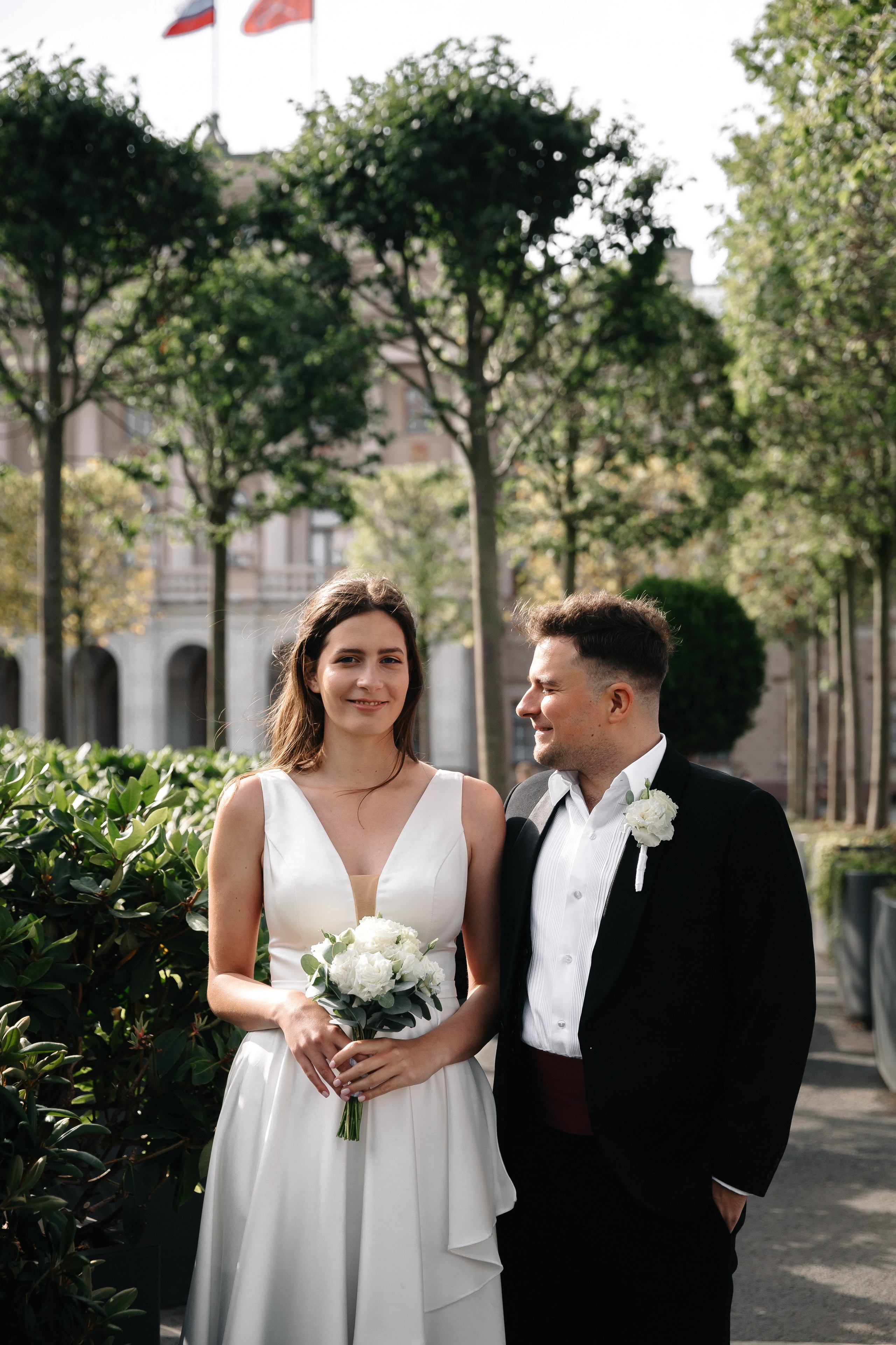 КРОНШТАДТСКИЙ ЗАГС | Август, Летний сад, Исаакий. Свадебный фотограф в Санкт-Петербурге Полина Корзухина