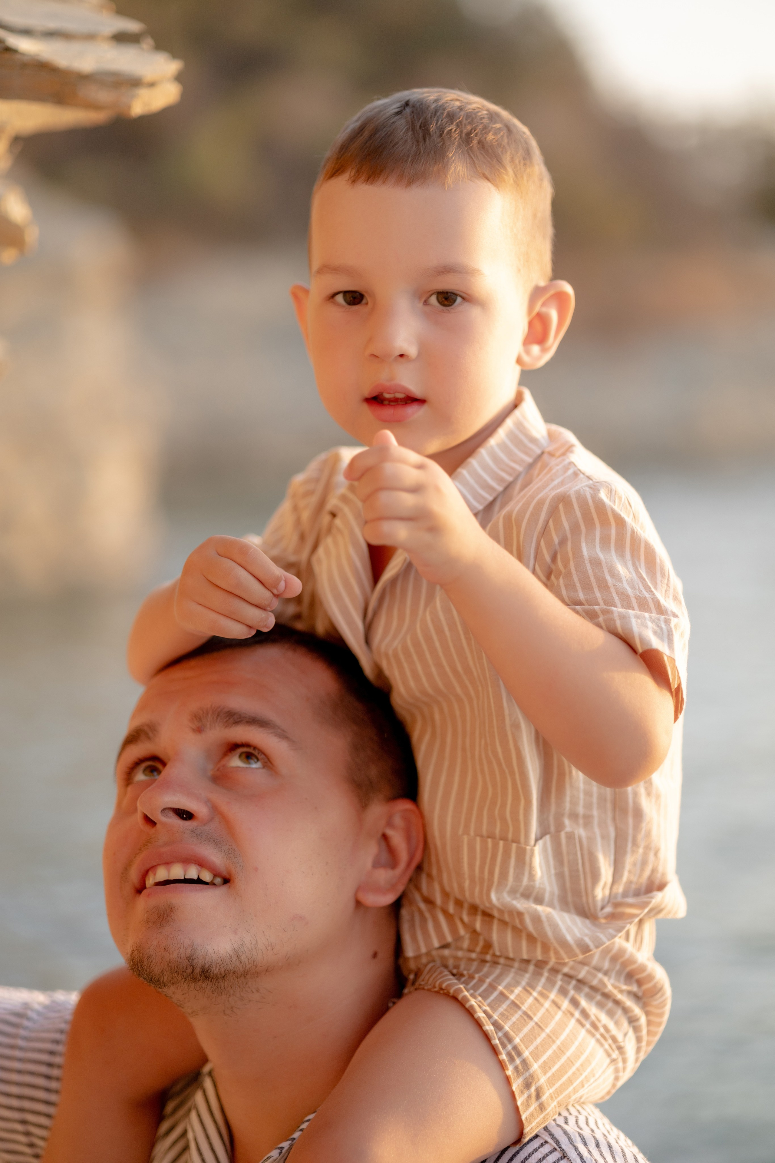 Закат на пляже Метрополь. Семейный и портретный фотограф в Геленджике Любовь Бодрова