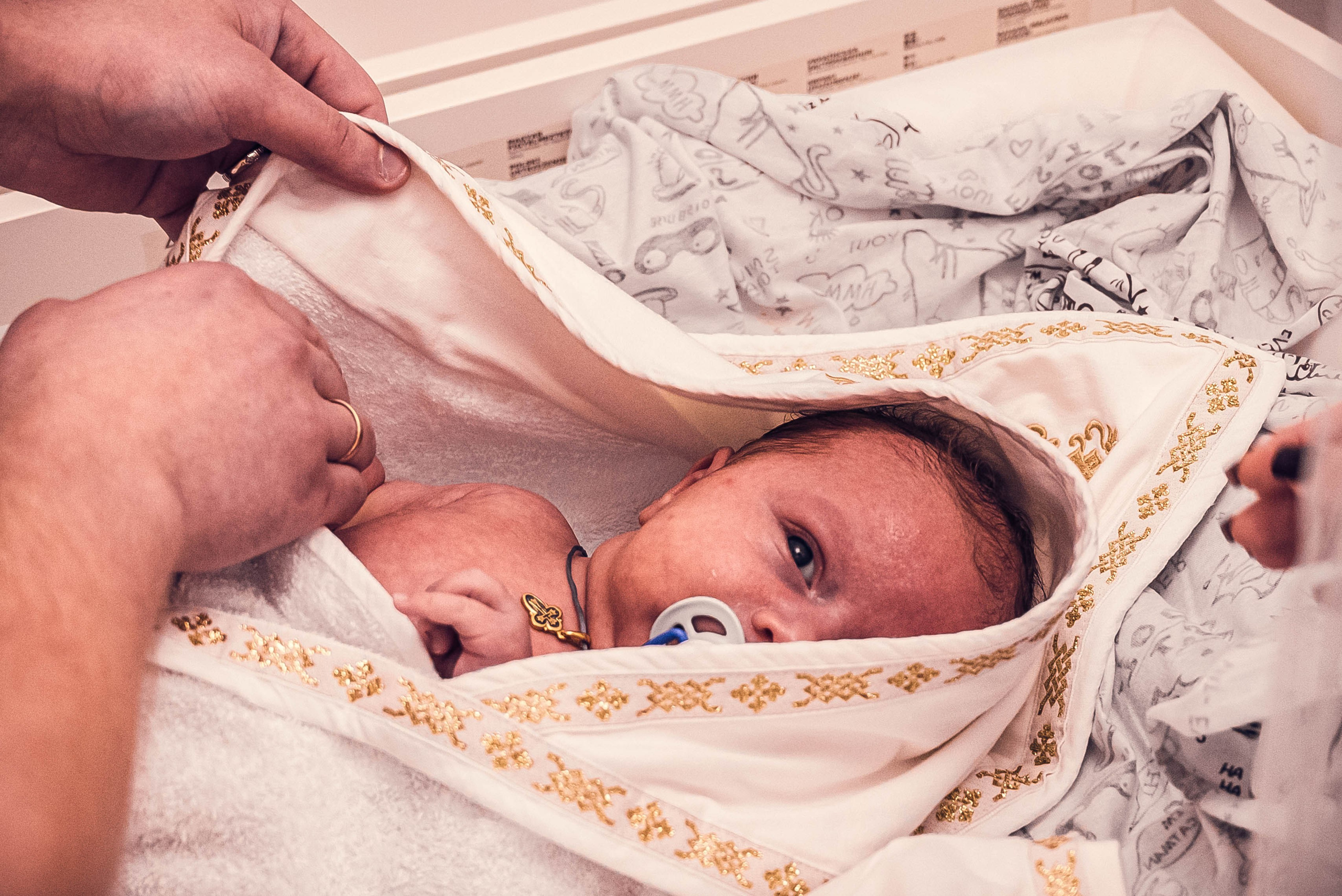 Крещение Мирона. Семейный и детский фотограф Москва