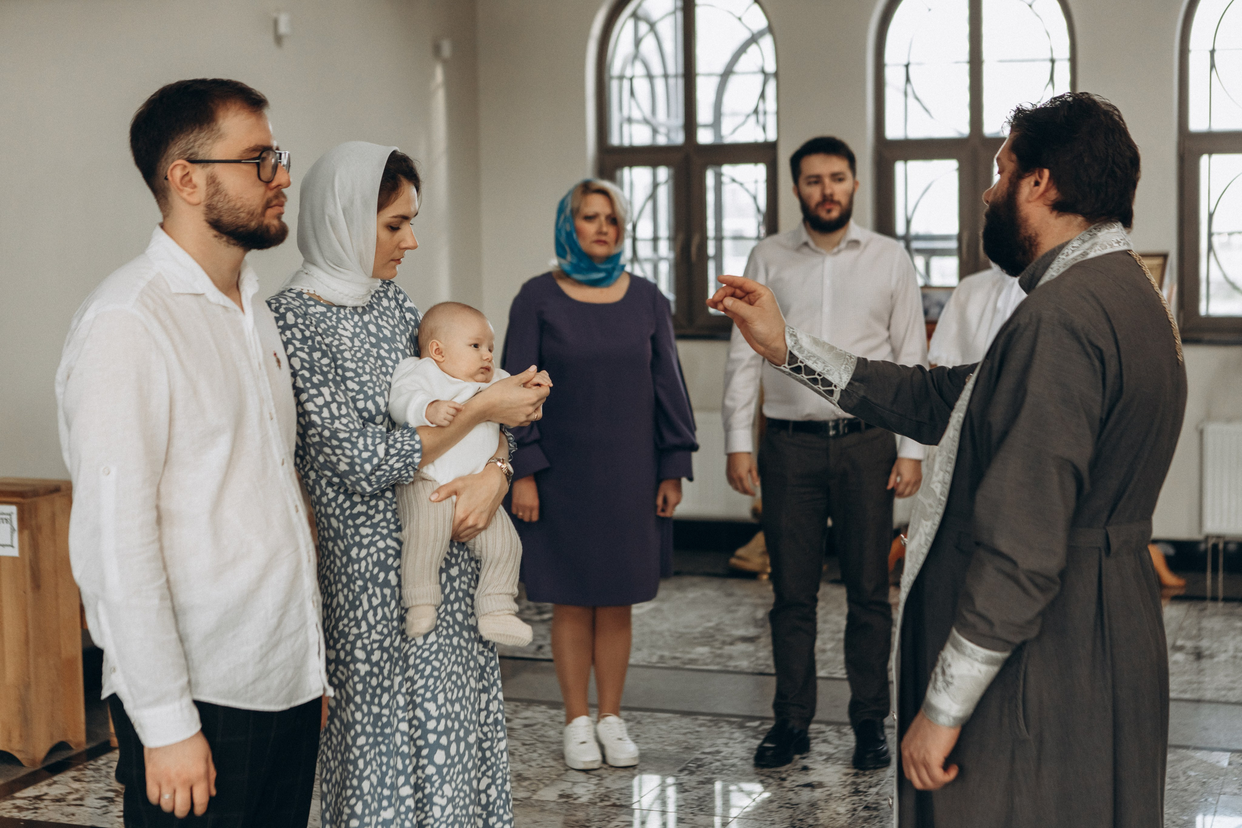 Крещение Дмитрия. Семейный фотограф в Краснодаре Виктория Кокоулина