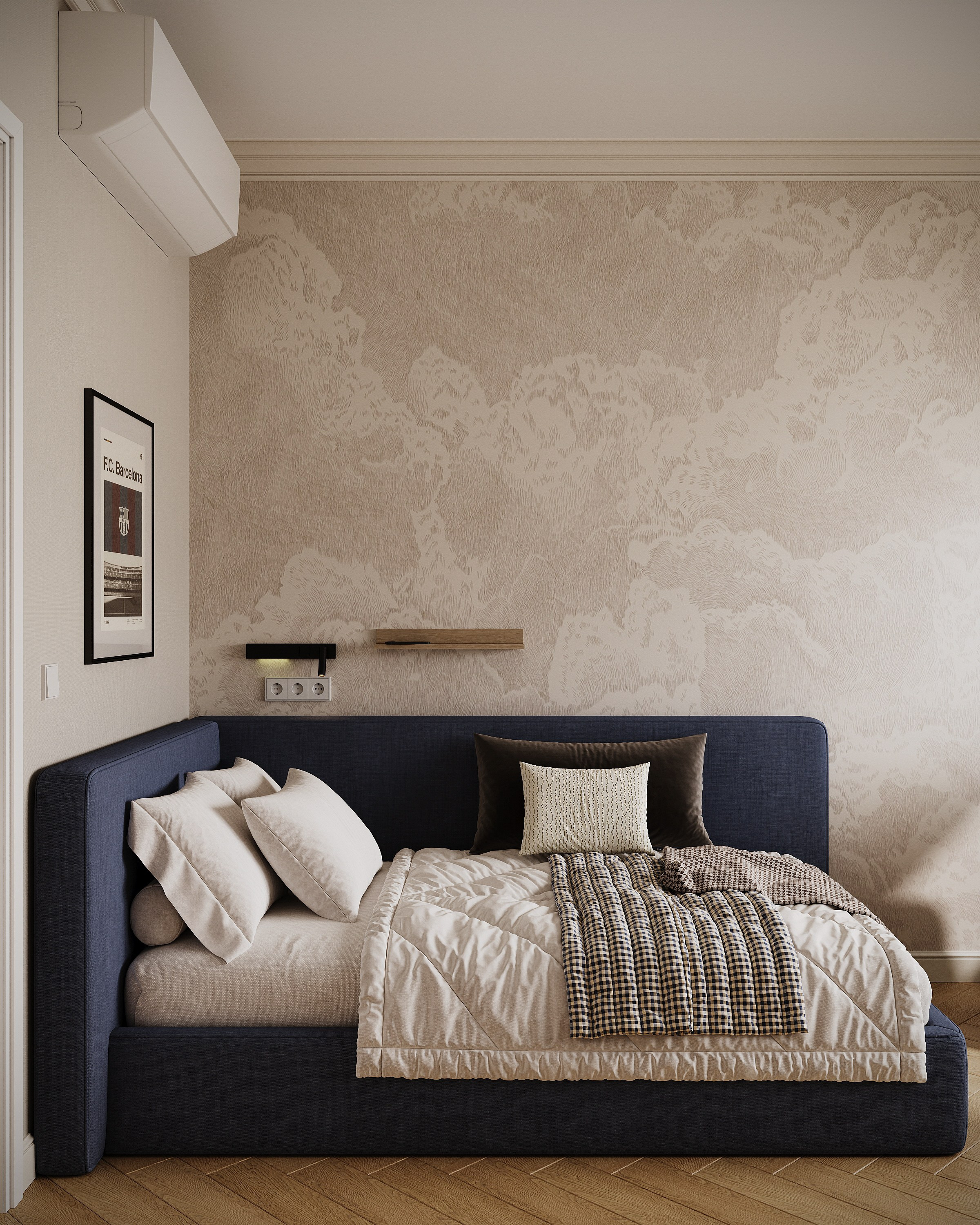 ЖК Петровский парк II — 70 м². КОМНАТА АИСТА дизайн-бюро | AIST ROOM design bureau