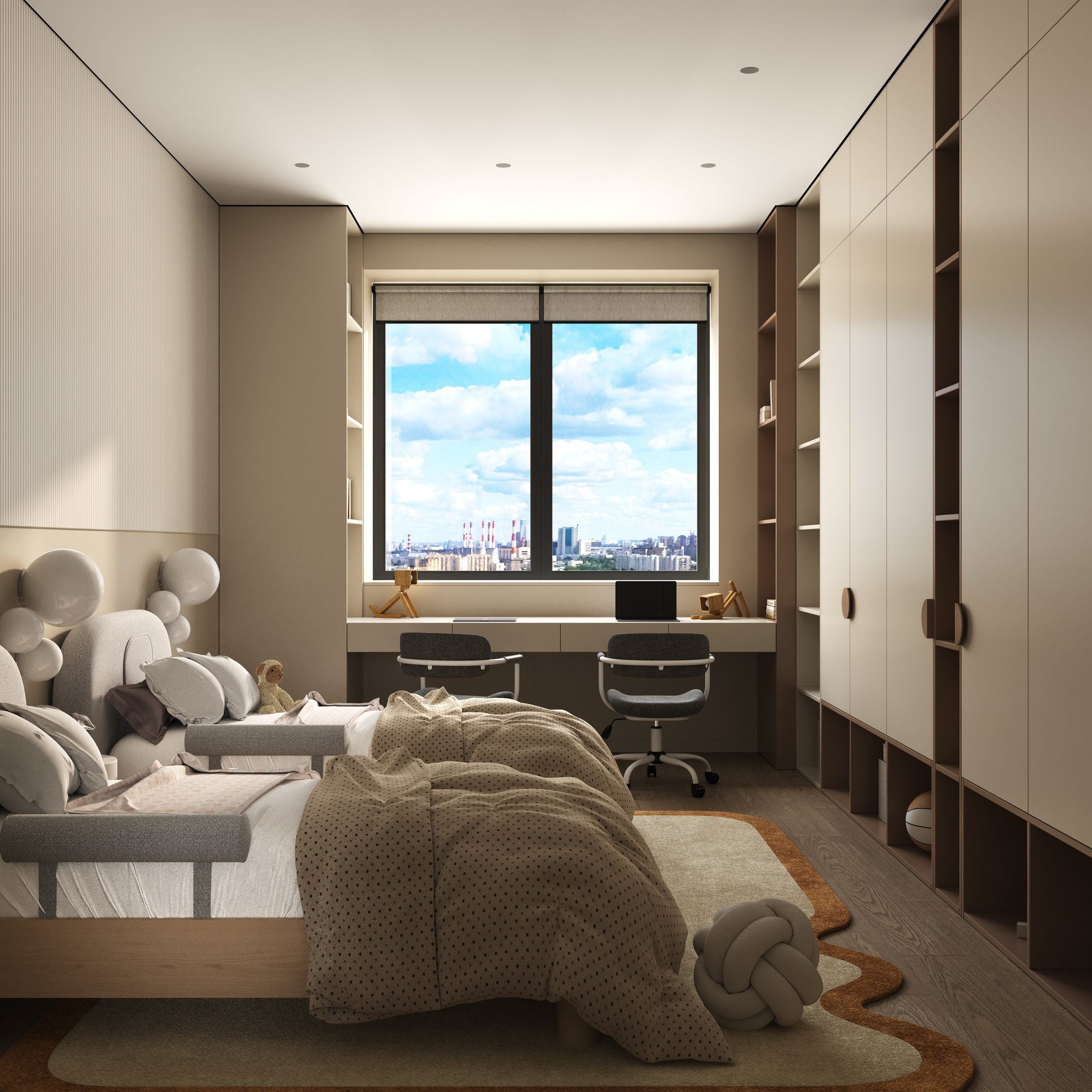 ЖК Искра-Парк — 125 м². КОМНАТА АИСТА дизайн-бюро | AIST ROOM design bureau
