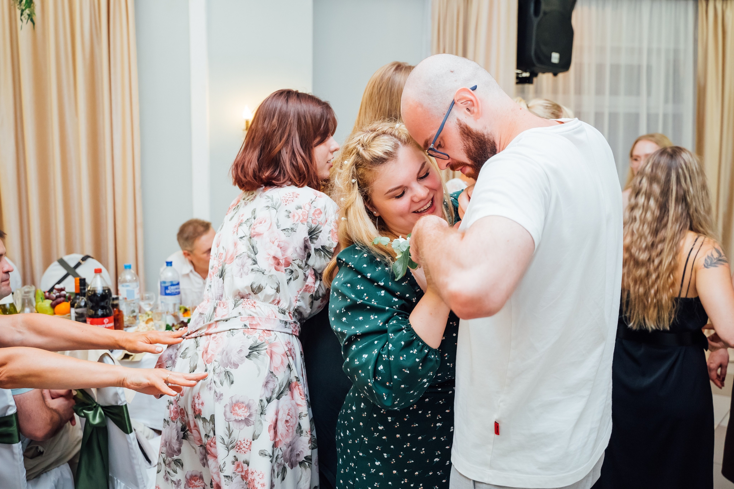 Дмитрий и Елизавета — свадебный день 25.07.2025. Свадебный фотограф в Коломне, Воскресенске, Егорьевске Владимир Петров