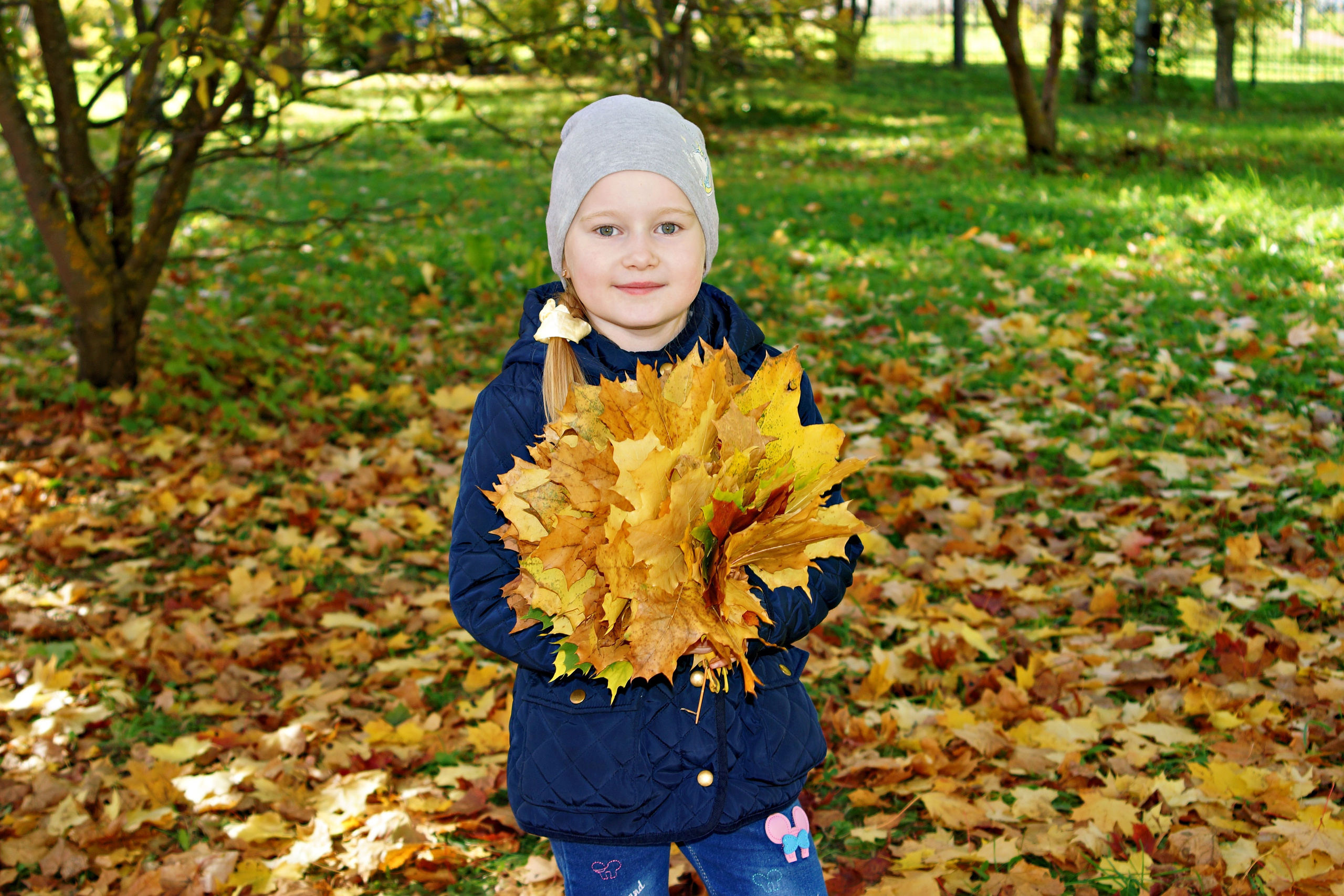 Осенняя фотосессия в детском саду г. Йошкар-Ола