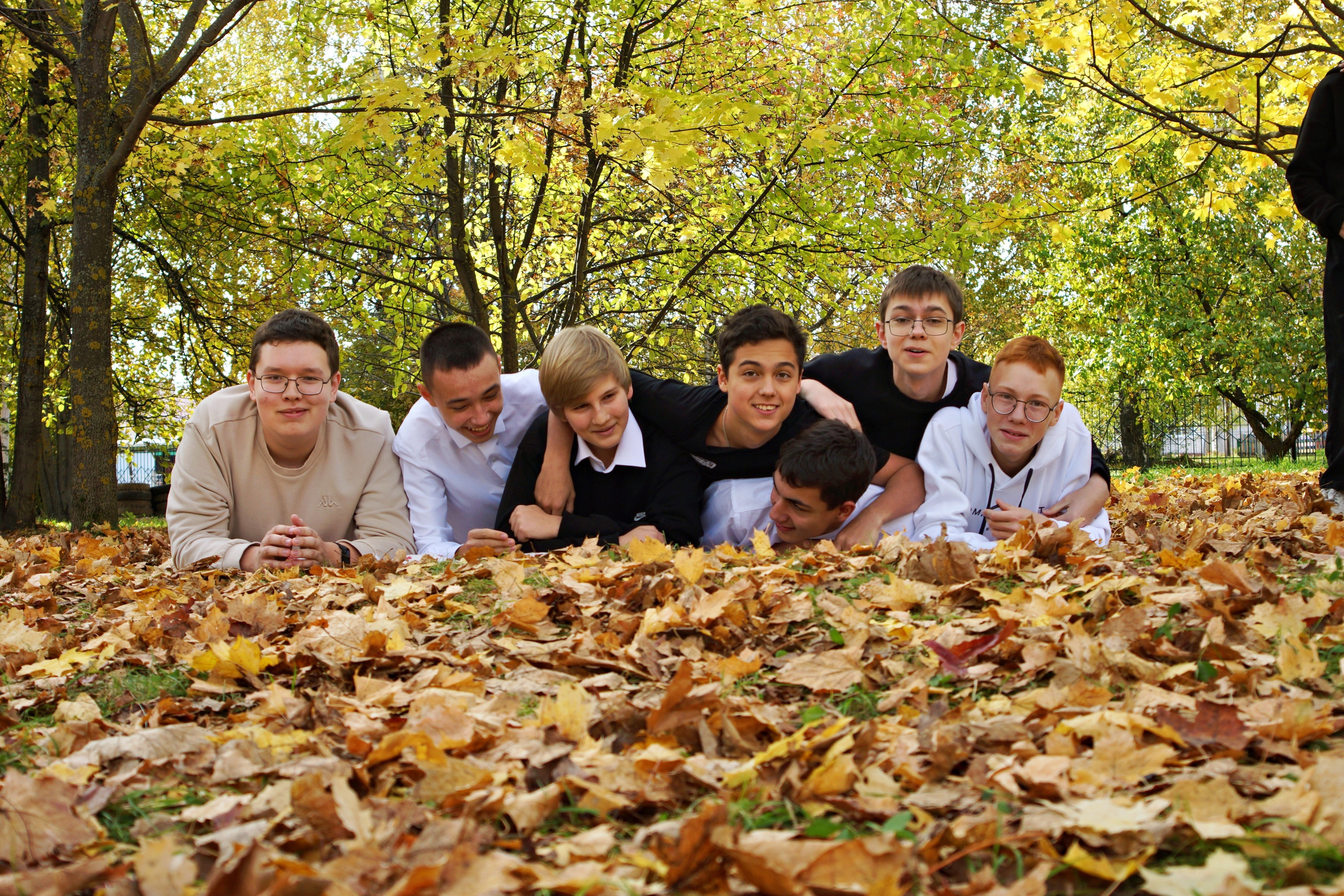 Осенняя фотосессия в школе г. Йошкар-Ола