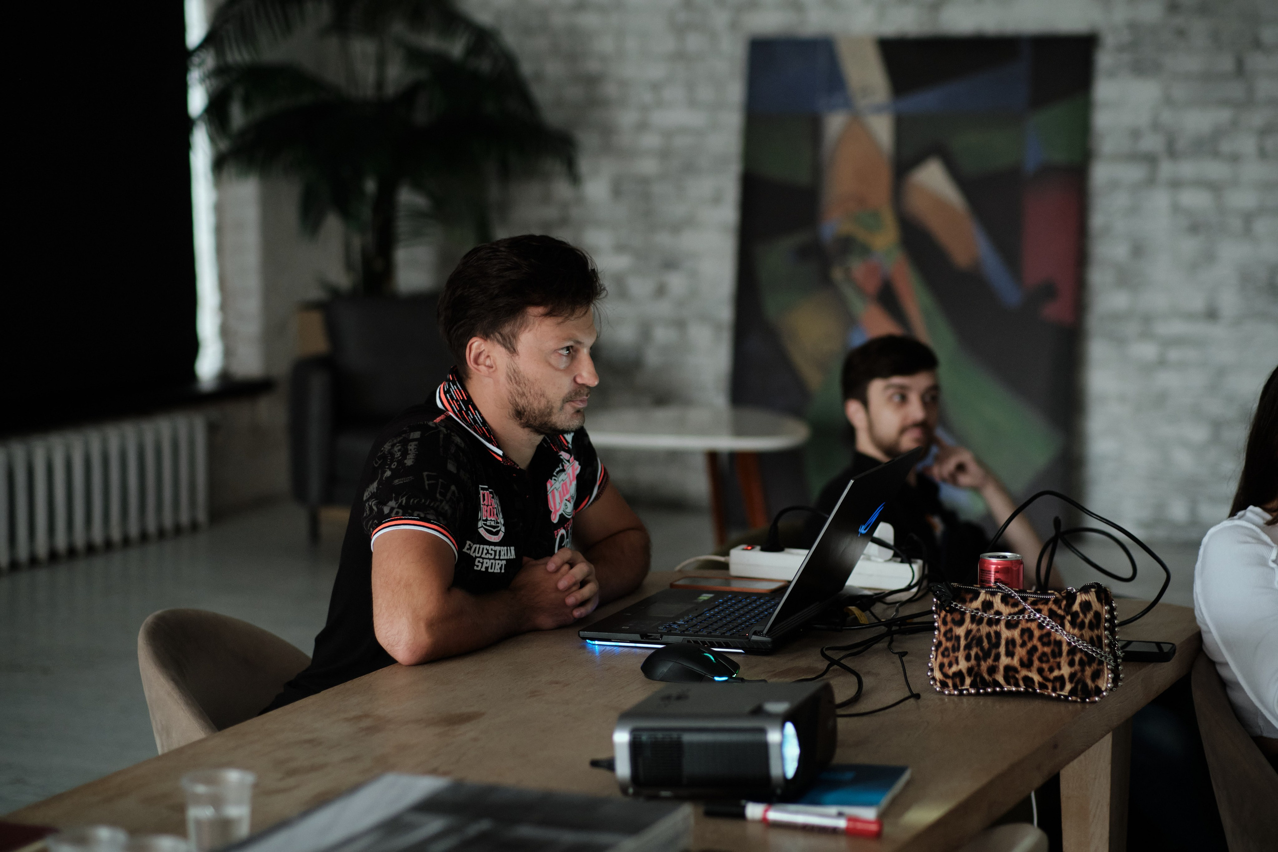 Лекция для фотографов компании Giper Foto. Фотограф Сергей Катаев