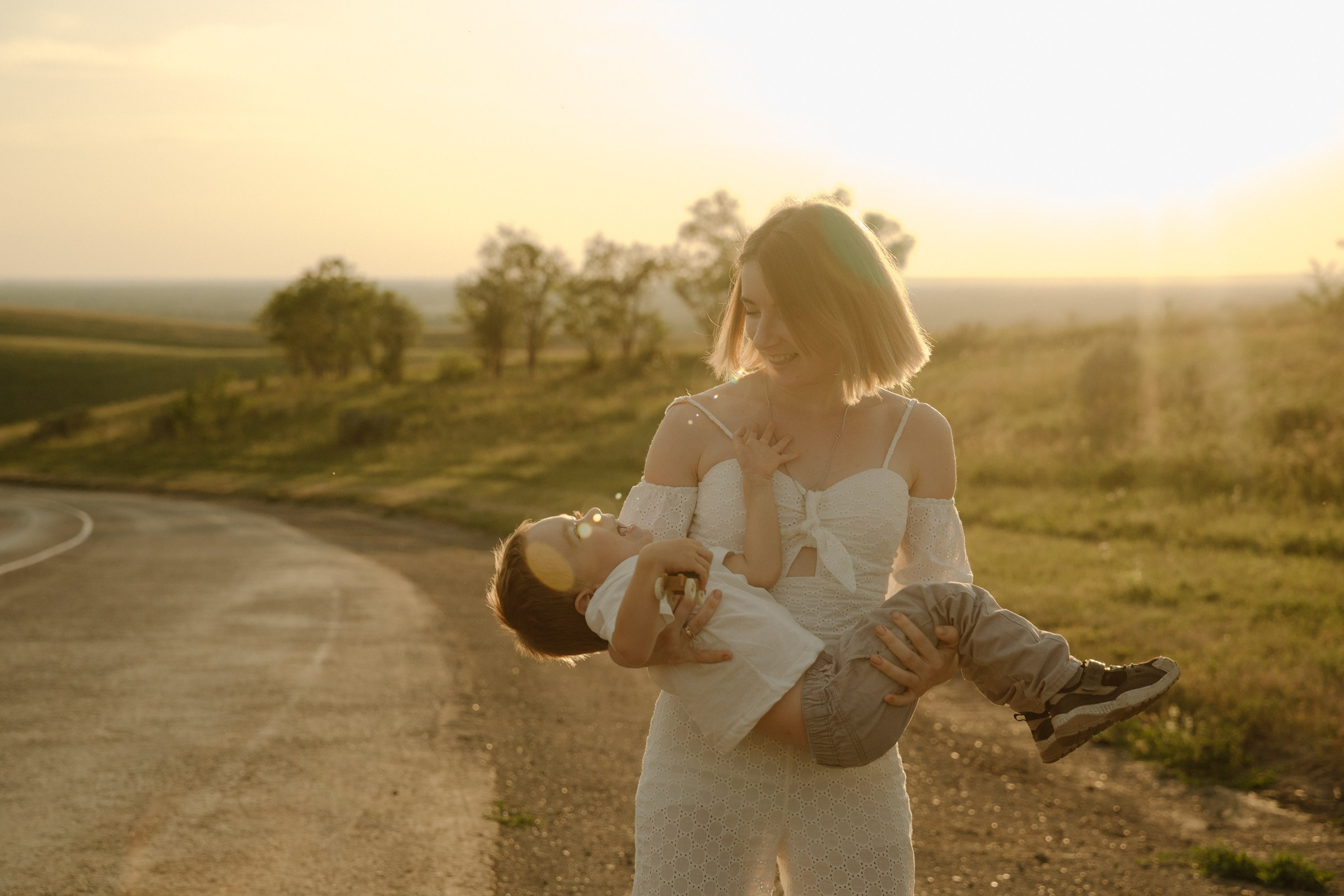Виталя, Аня и Мирон. Фотограф Любовь Щербинина
