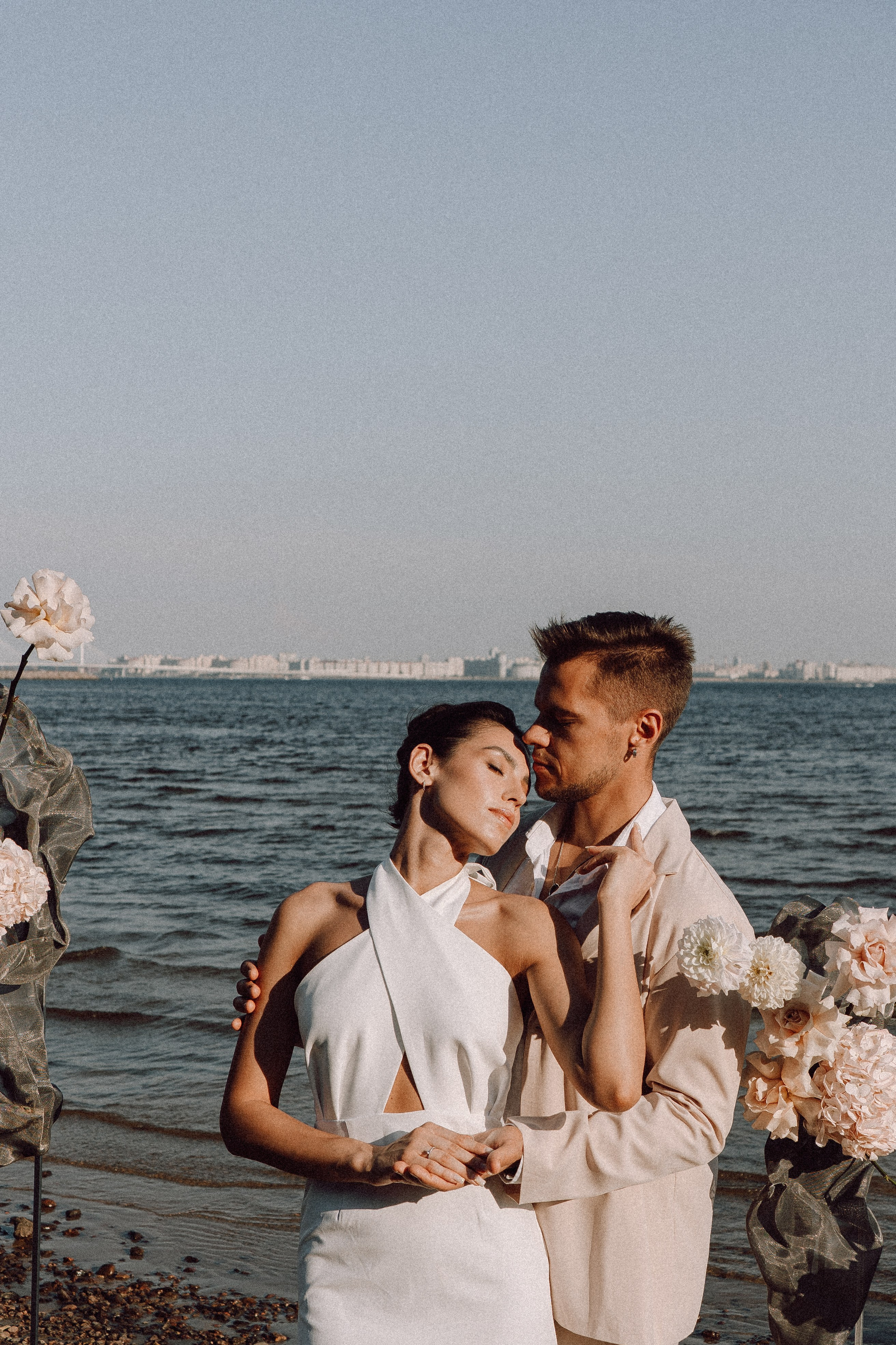 СВАДЕБНАЯ ФОТОСЕССИЯ ВЫЕЗДНОЙ ЦЕРЕМОНИИ (ФИНСКИЙ ЗАЛИВ). Профессиональный фотограф, Санкт-Петербург — Виктория Богомолова