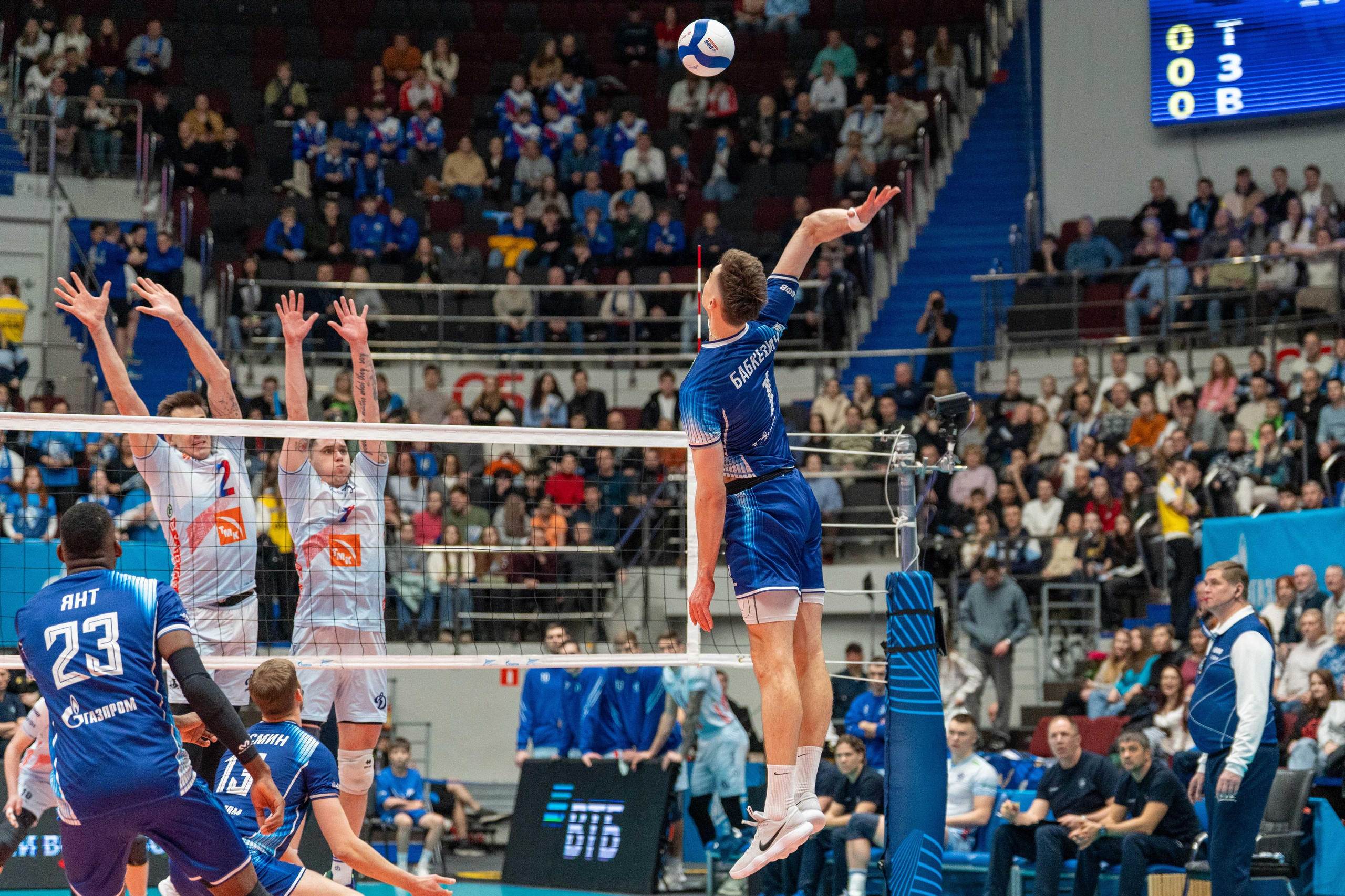Zenit Saint Petersburg vs Dynamo Moscow — men’s Superliga photo gallery | Anton Gauf. Sports Photographer in Saint Petersburg | Anton Hauff